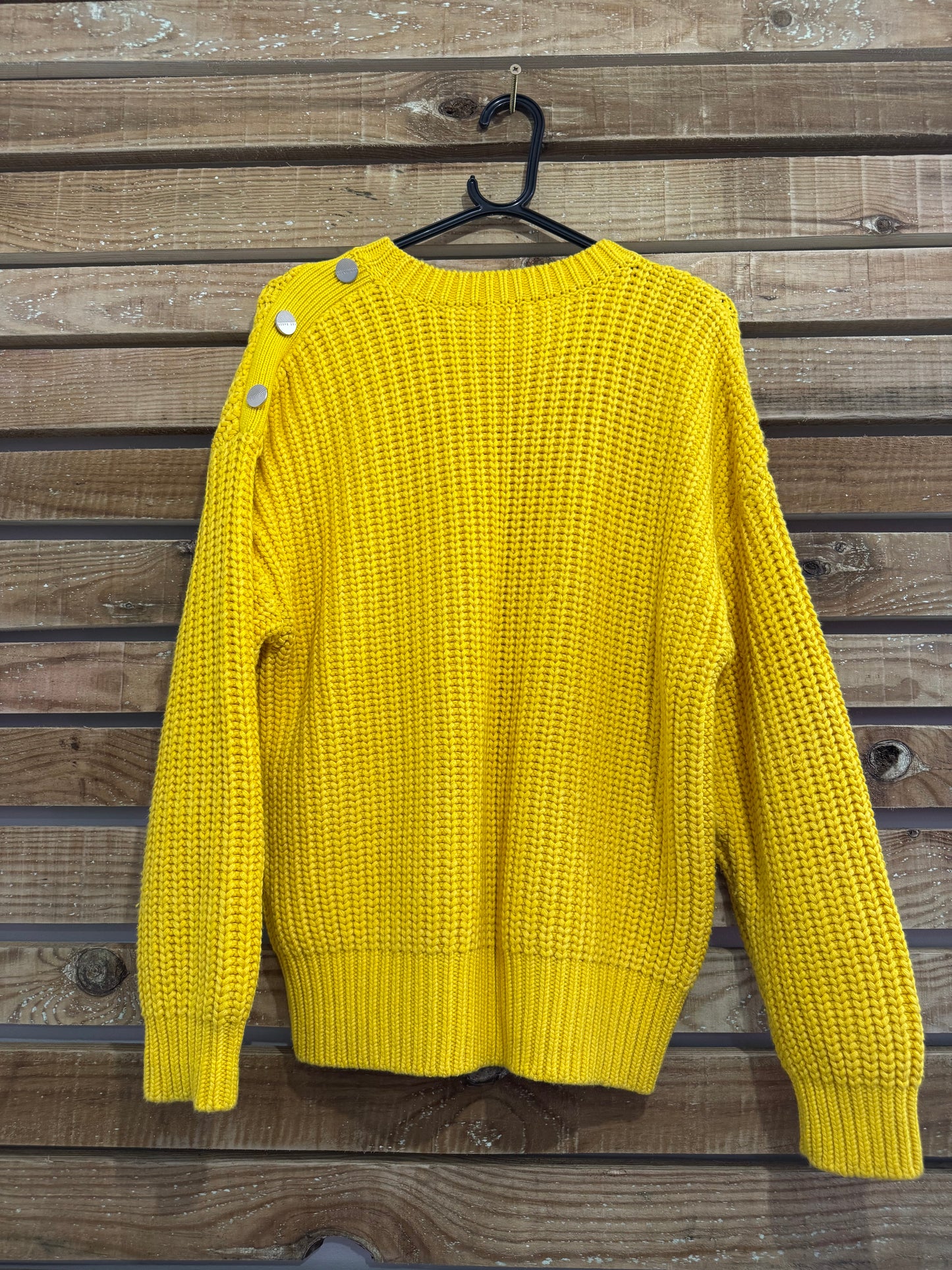 Ted Baker chunky knit jumper/ sweater. Mustard. One size.