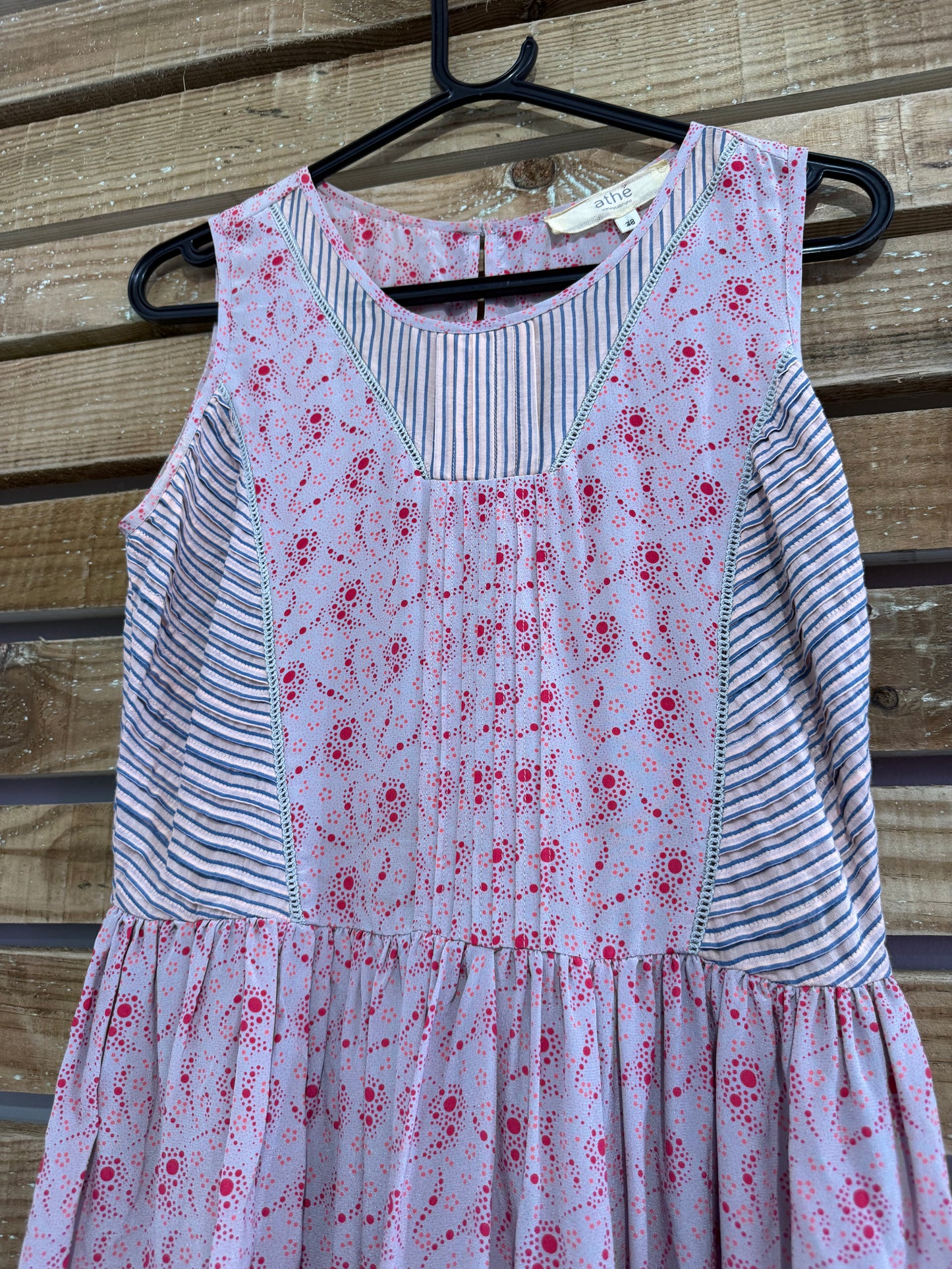 Athe silk floral skater dress. Size UK10. Wedding/Party/evening/ Day.