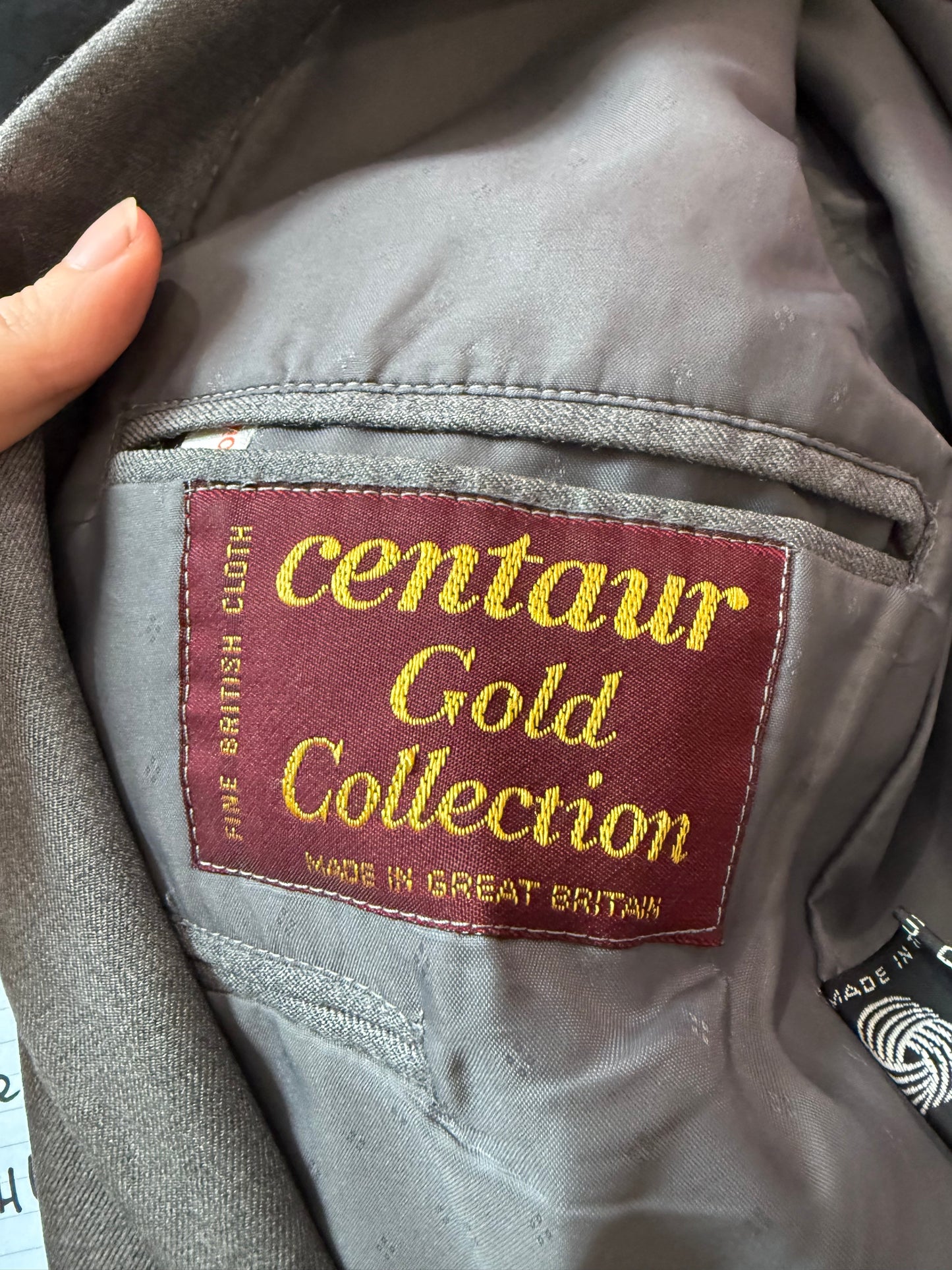 Vintage 80s Centaur Blazer/ Jacket. Size 42” chest, medium.