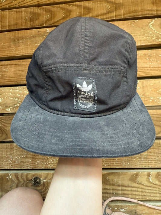Vintage Y2K Adidas Black Cap/ Hat. One size.