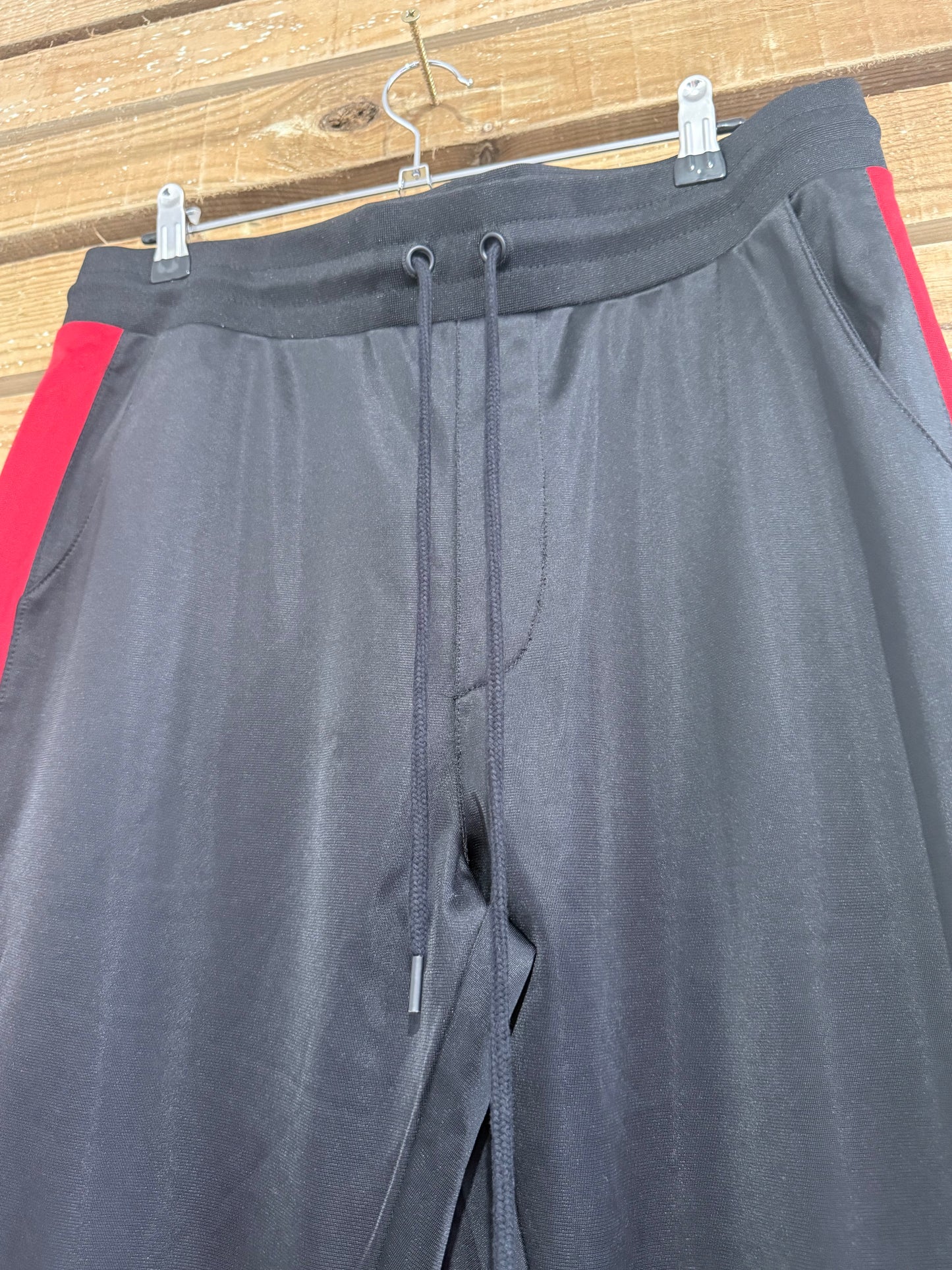 Guess spell-out Joggers/ Track pants. Black. Medium. 33” waist.