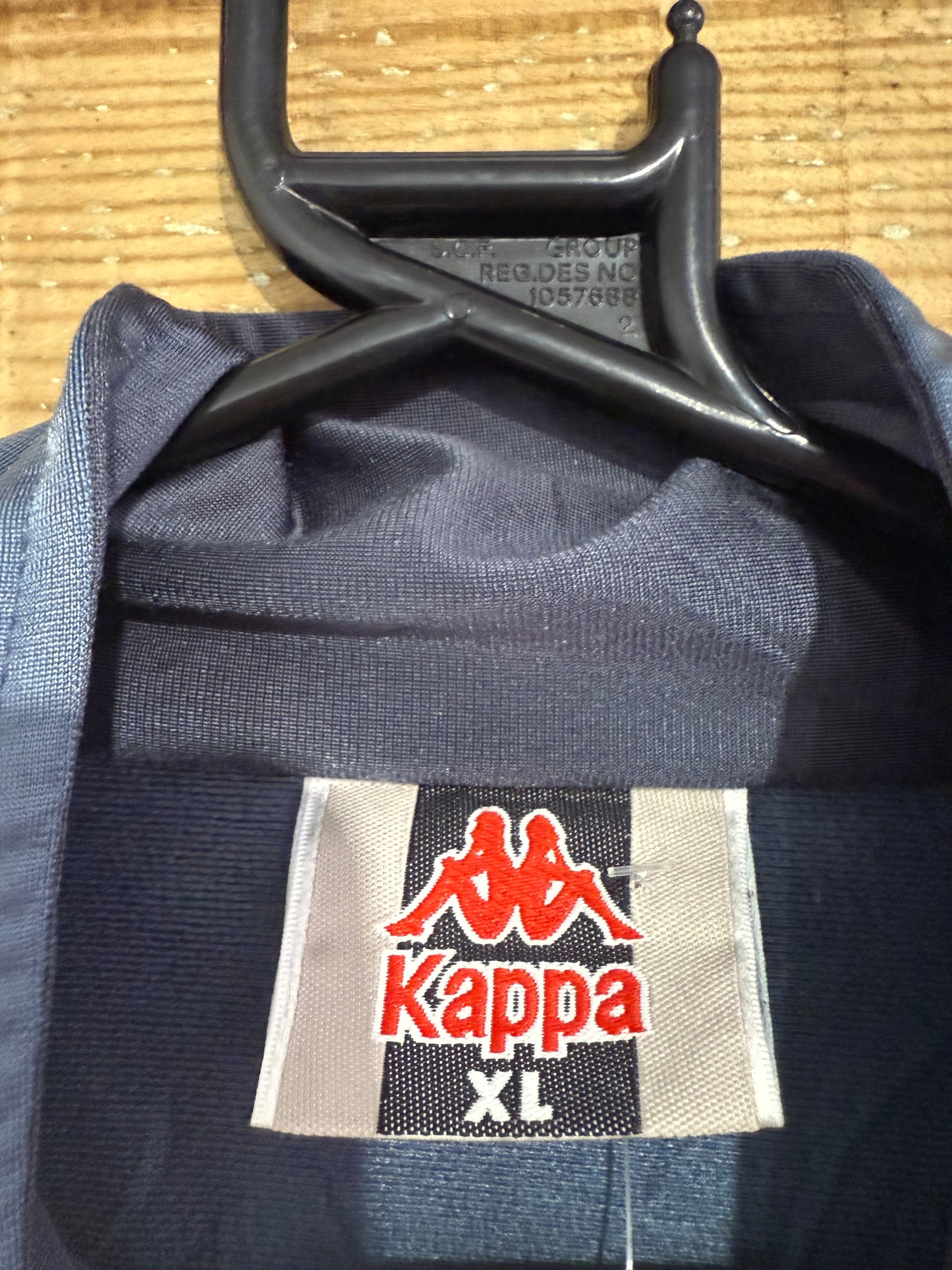 Vintage 80s Kappa RARE zip up track jacket. Size XL. Festival.