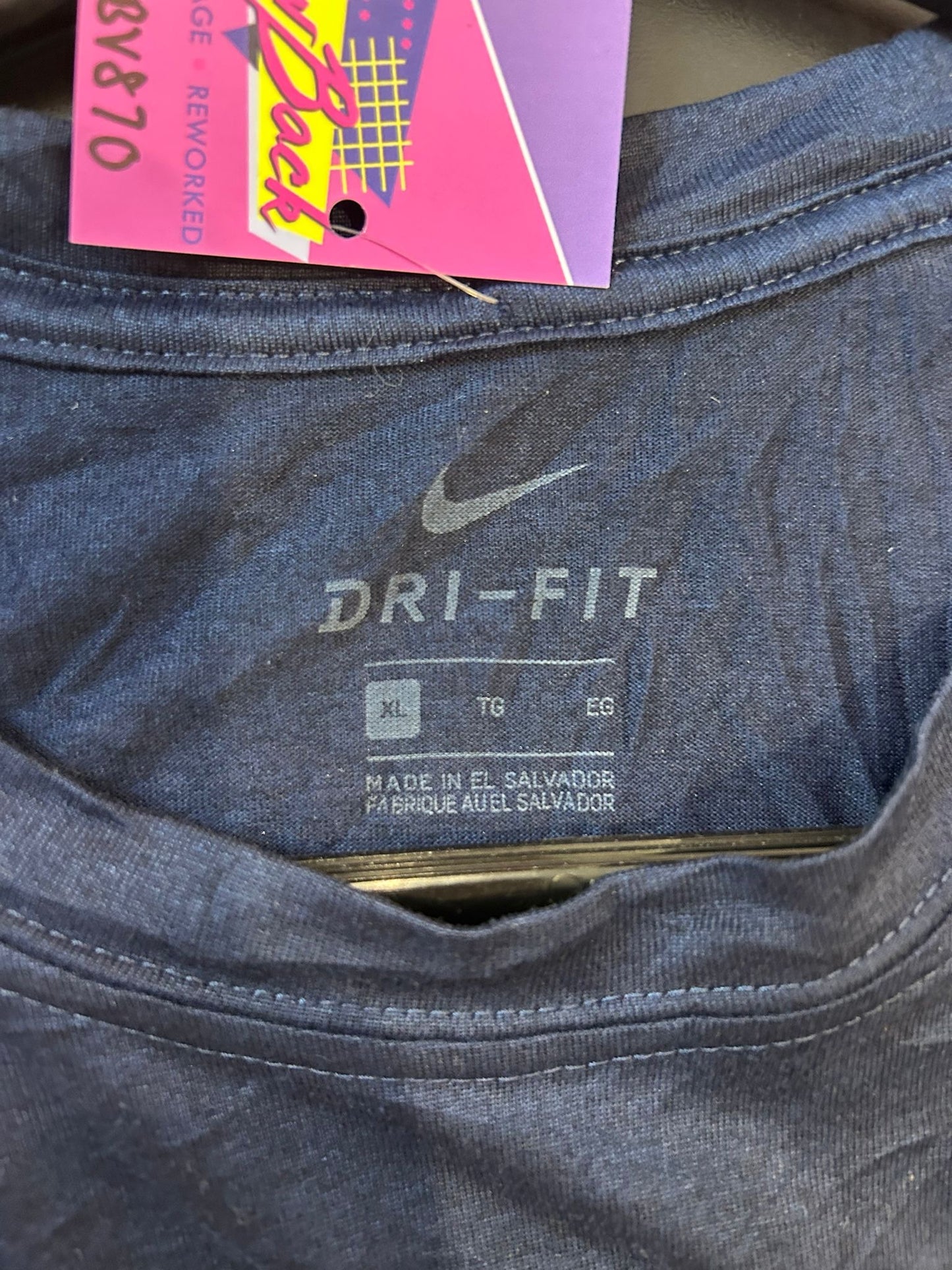 Vintage Y2K Nike Tesoro Titans softball USA American t-shirt. Size XL