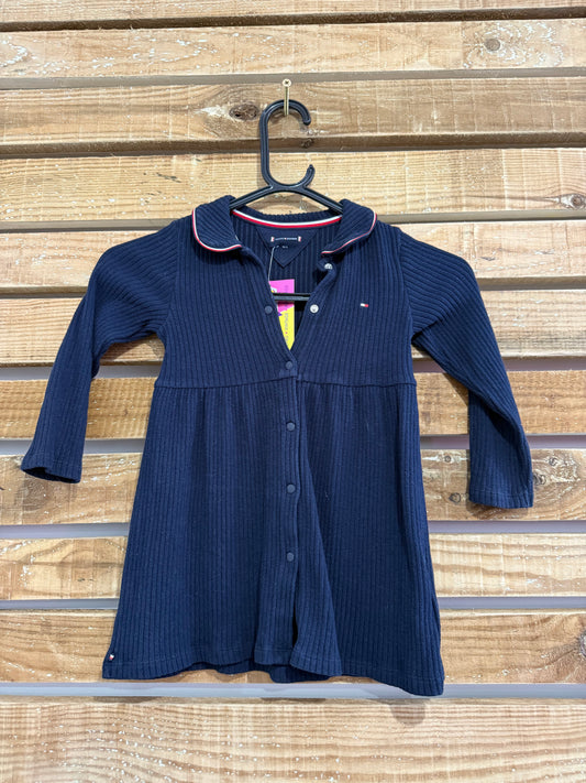 Vintage Y2K Tommy Hilfiger baby girl’s  dress. 2. Navy
