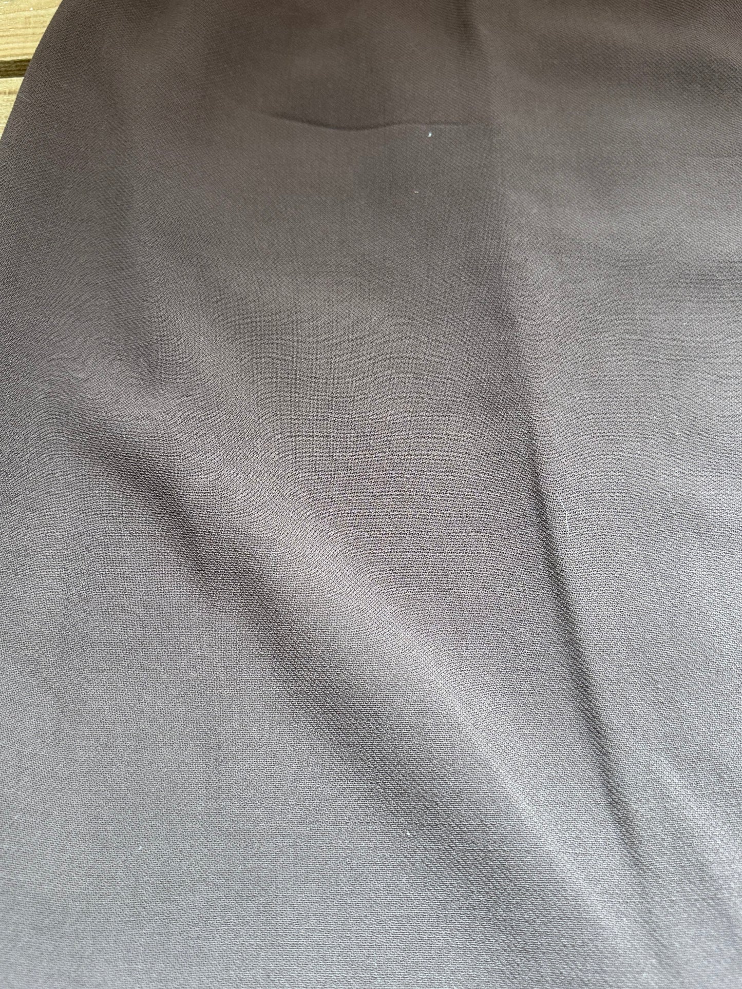 Vintage 80s, 40s style, Aquascutum brown wool skirt. Size UK8, 28” waist