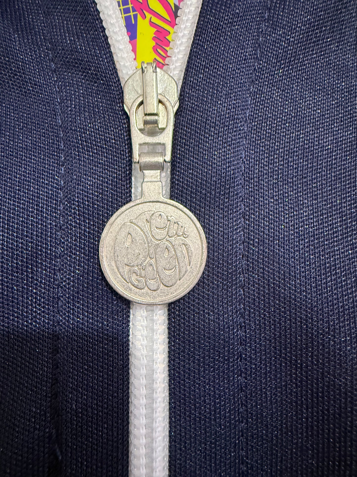 Vintage Y2K Pretty Green zip up logo hoodie/ hooded sweater. Size Small.