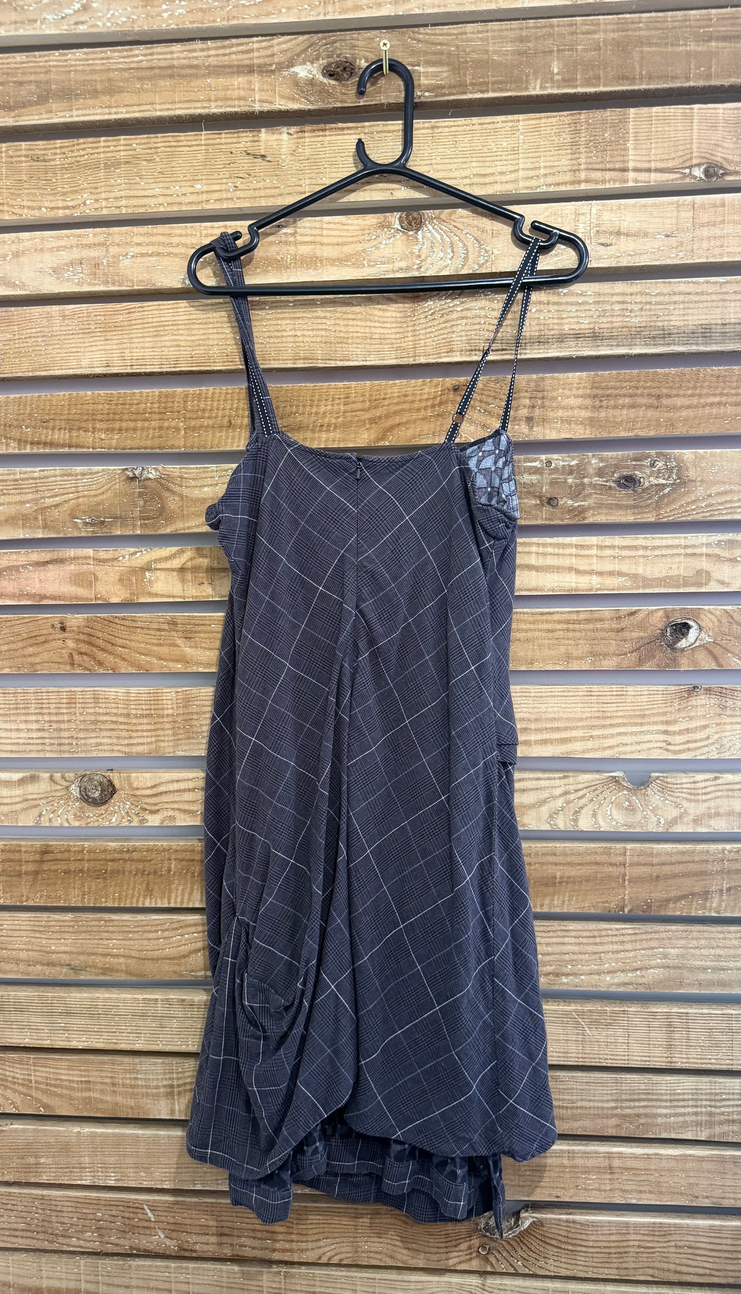 Vintage Y2K mais il est où le 
soleil? Draped dress. Size UK10. Summer/ holiday/ beach.