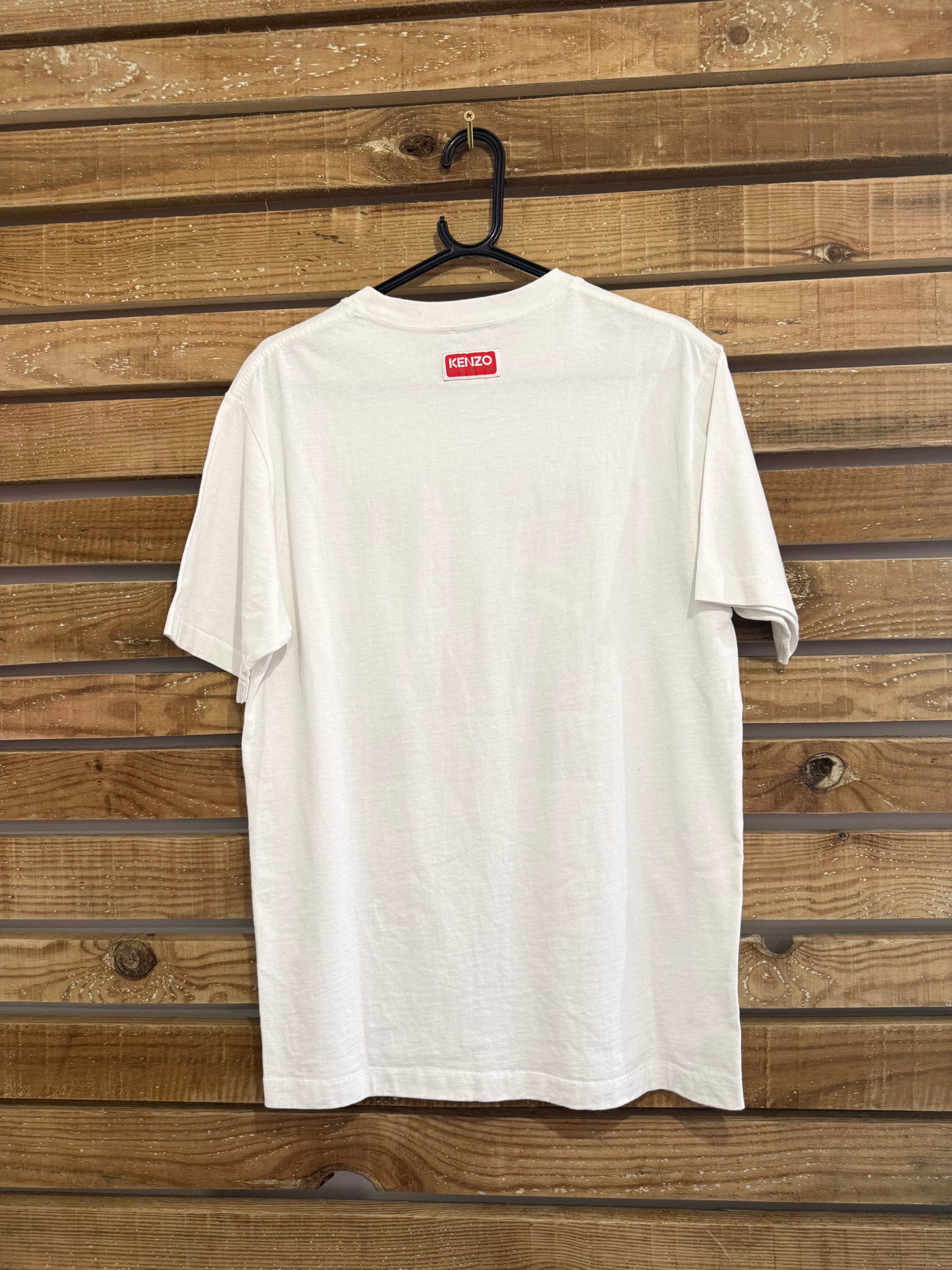 Vintage Y2K Kenzo varsity cotton motif T-shirt. Size Small.