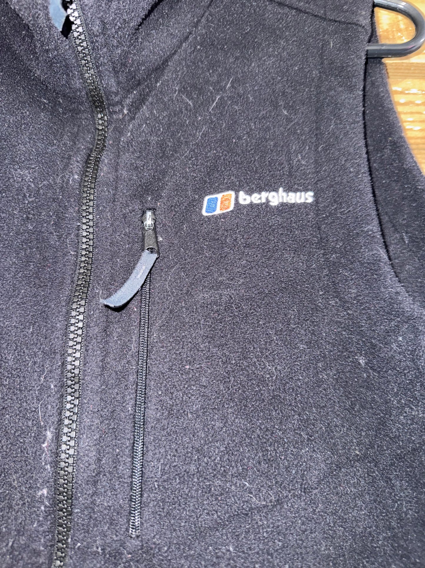 Vintage 90s Berghaus Sleeveless Fleece Jacket/ Gilet. Size Small.