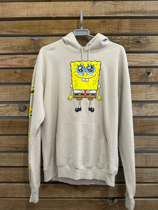 Vintage Y2K Nickelodeon Spongebob hoodie/ hooded sweater. Size Medium