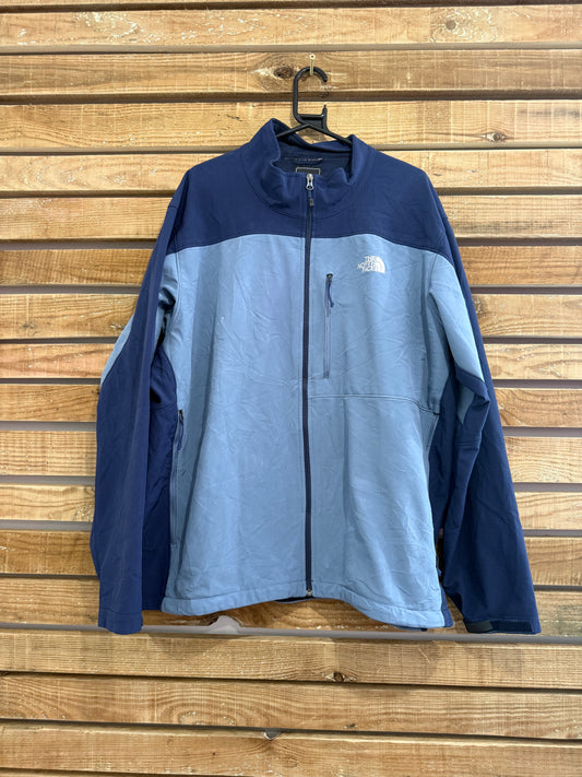 Vintage 90s The North Face Waterproof Outdoors Jacket. Blue. Size 3XL