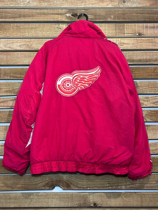 Vintage 90s NHL Detroit redwings sports jacket/coat. Size XL