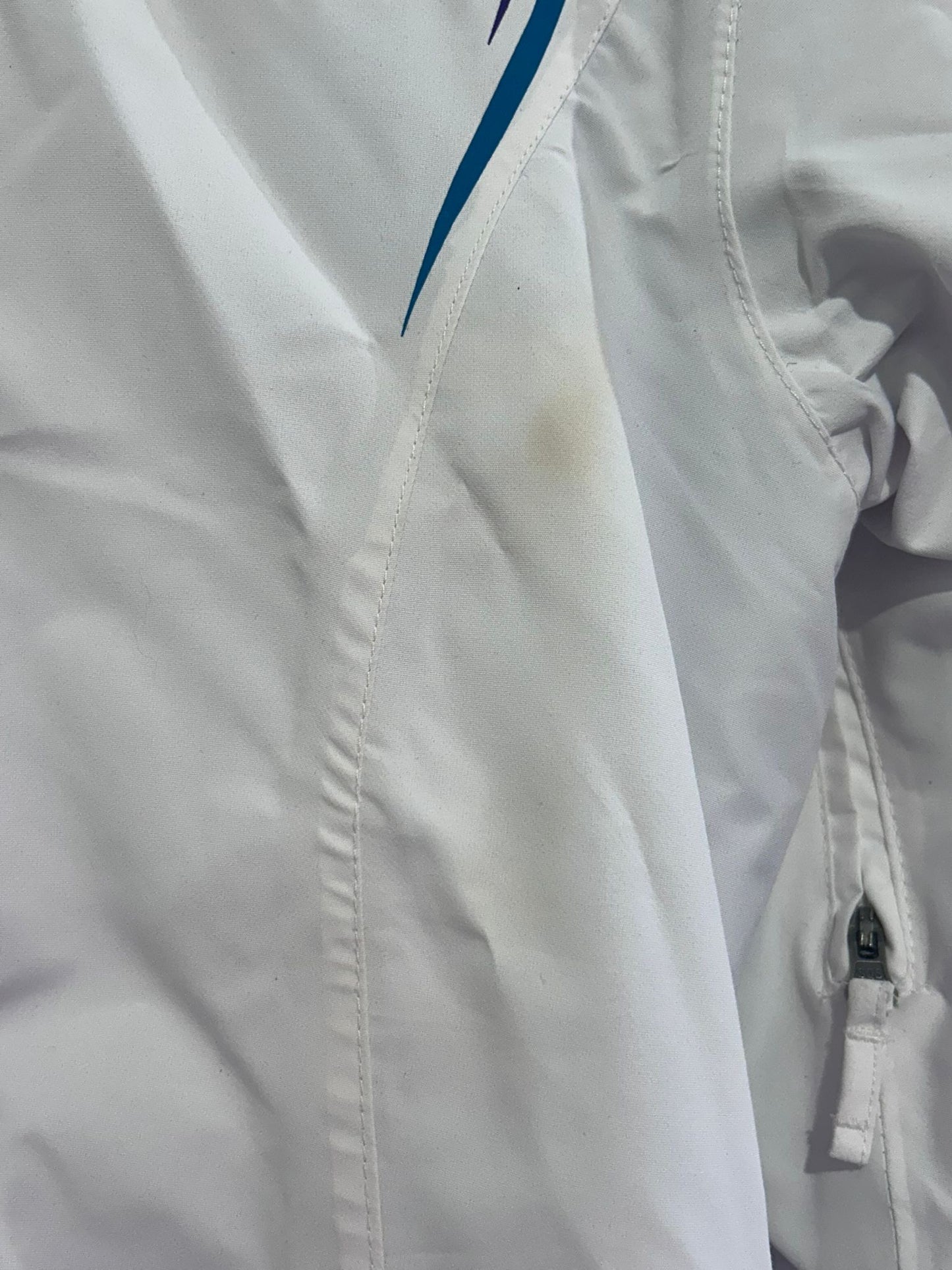 No fear Ski/ snowboard jacket. Winter. White. Size Large. (Size 18)