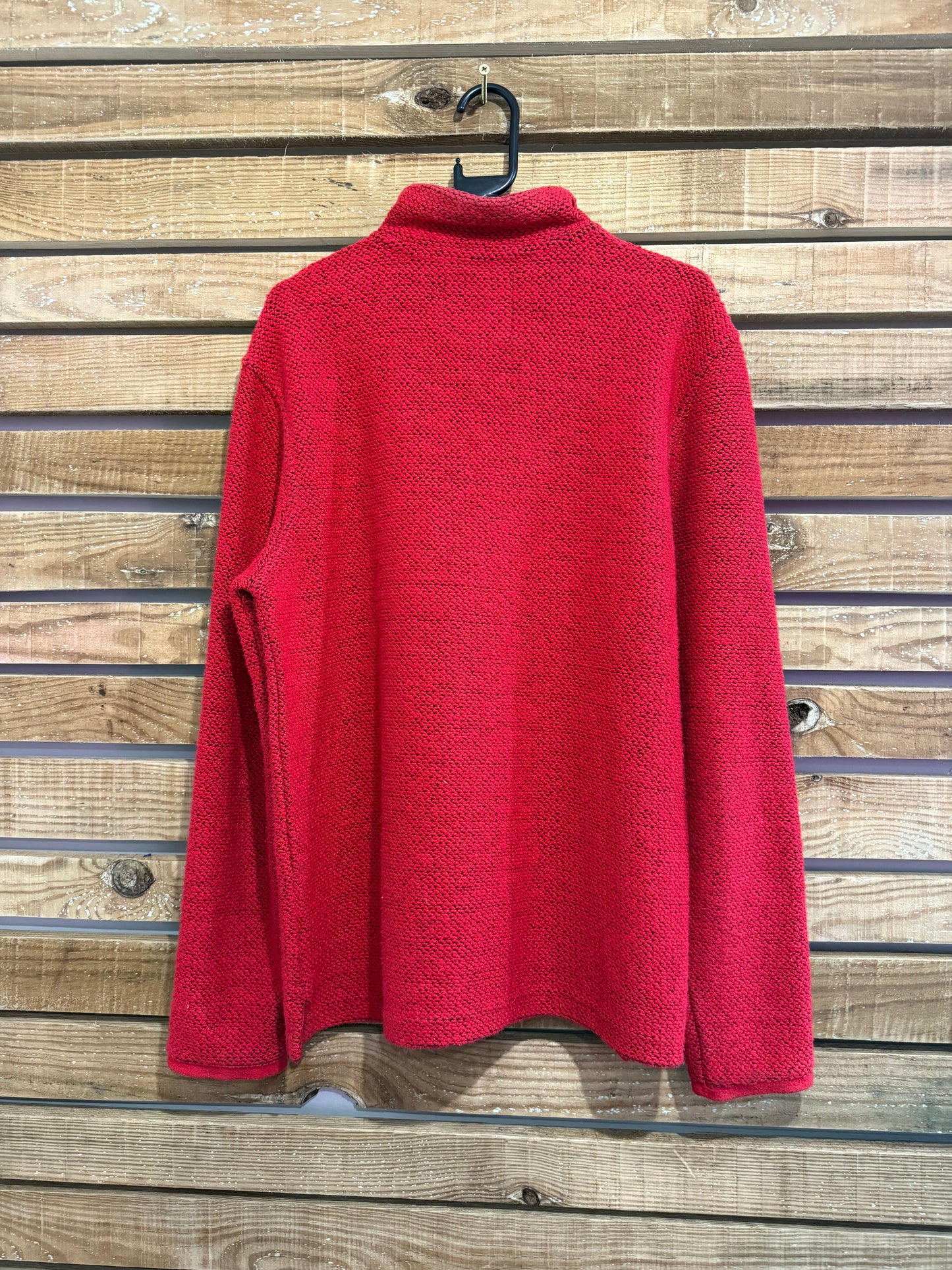 Vintage Y2K Weird Fish 1/4 zip jumper/ sweater. Size Small.