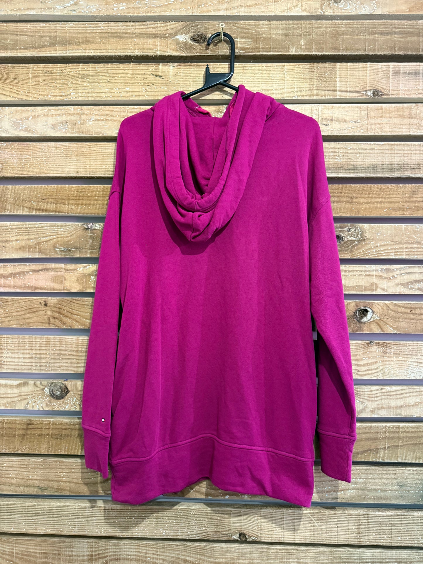 Vintage Y2K Tommy Hilfiger embroidered Spell-out logo hoodie/ hooded sweater.