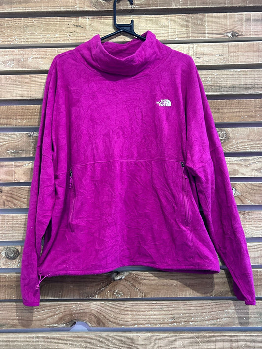 Vintage Y2K The North Face fleece sweater. Pink. Size XXL