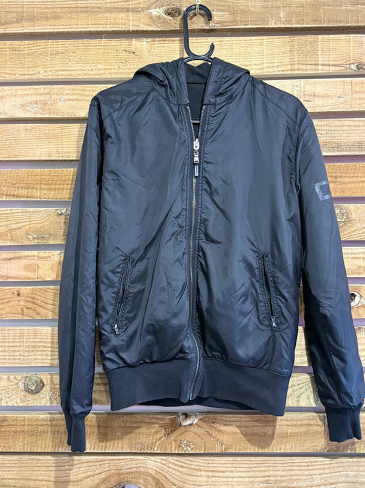 DKNY MA1 reversible bomber jacket. Black. Size Medium.