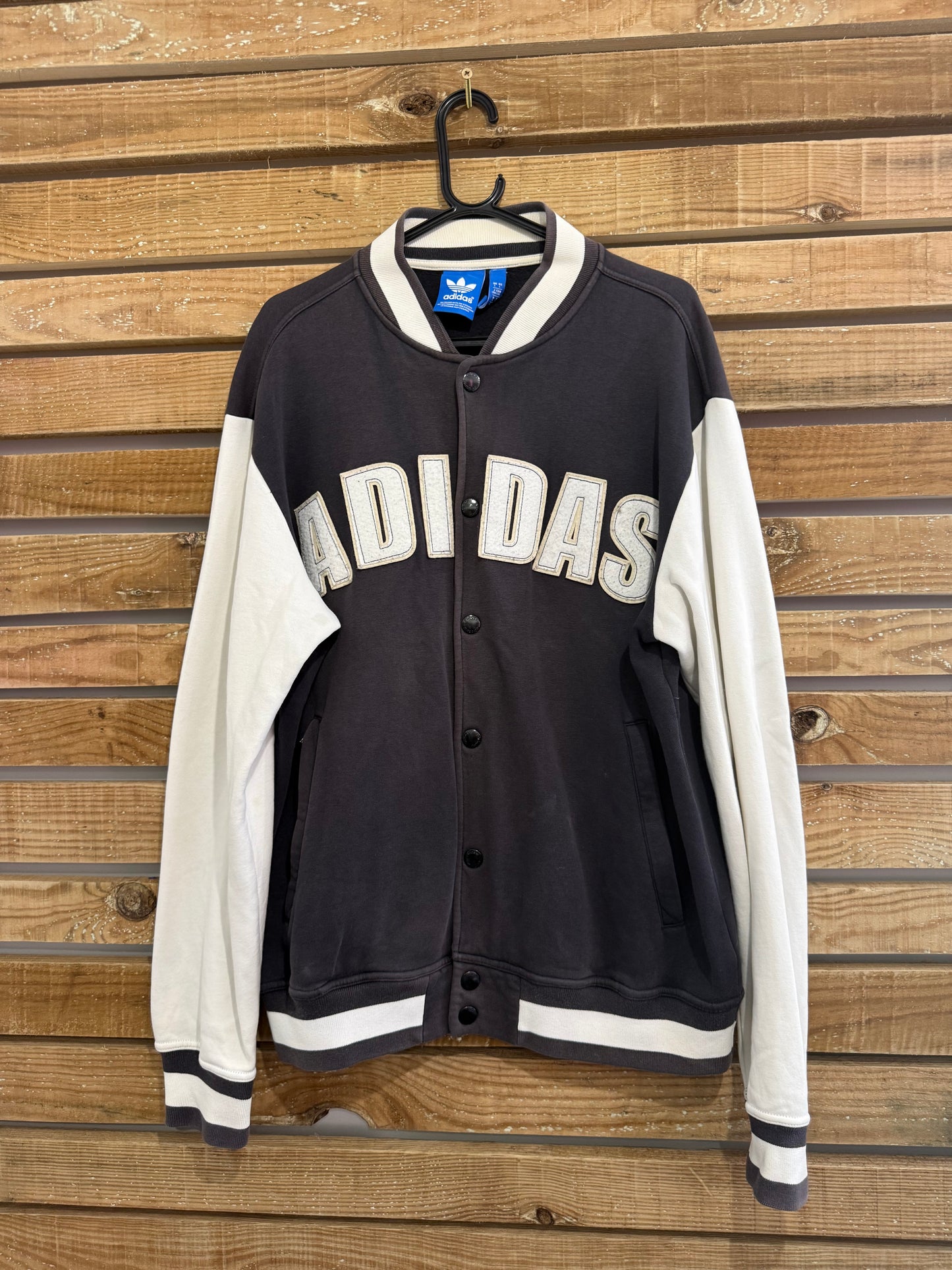 Adidas Varsity/ College Bomber Jacket. Size Large.