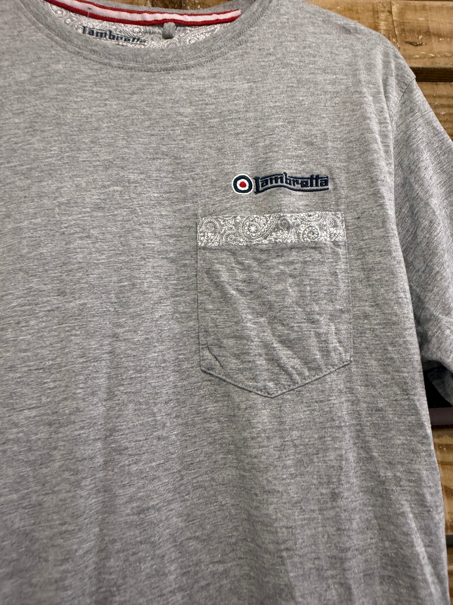 Vintage 90s Lambretta top/ t-shirt. Size Medium.