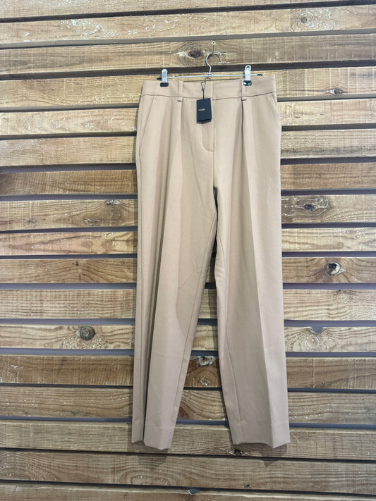 BNWT Maje wool beige trousers. 28”waist. Size UK8