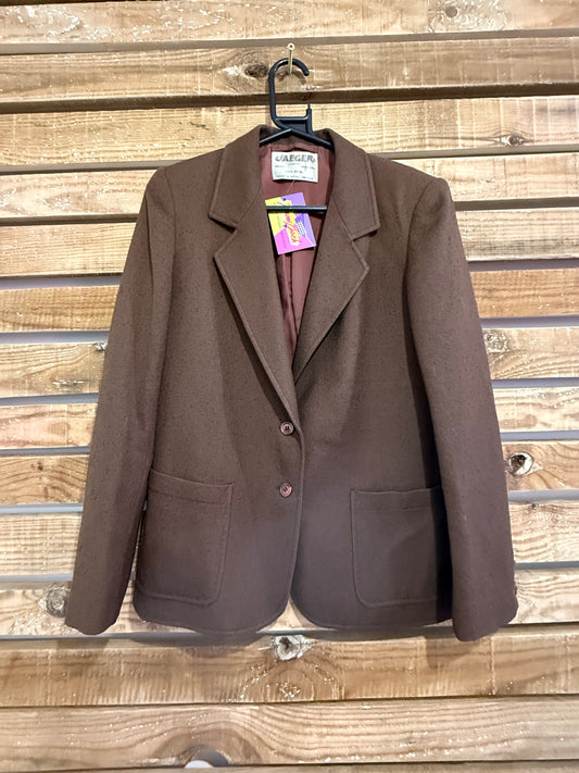 Vintage 80s Jaeger button up blazer/ jacket. UK10