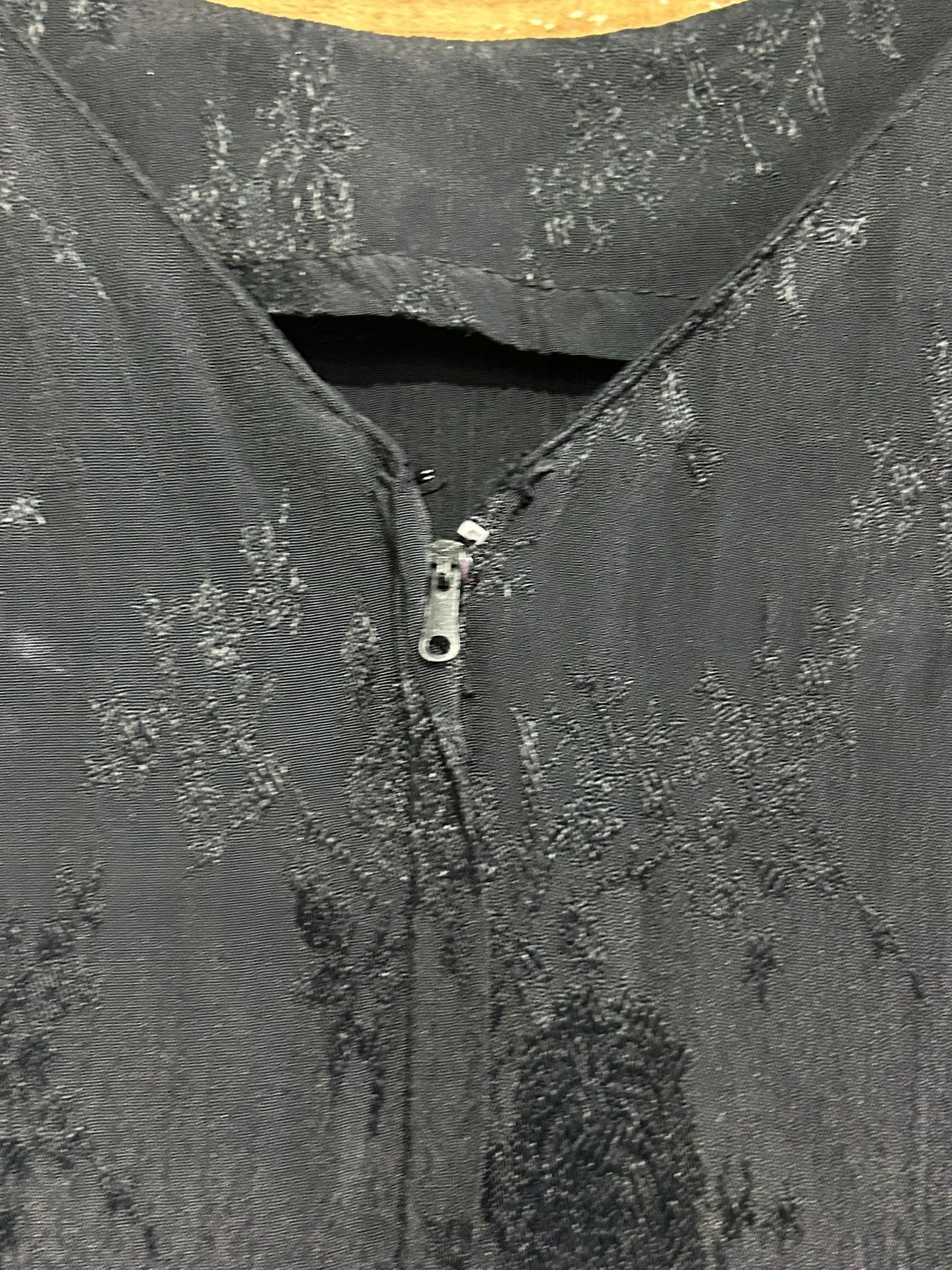 Vintage 90s Monsoon silk floral maxi dress. Grunge/ goth. Size 10