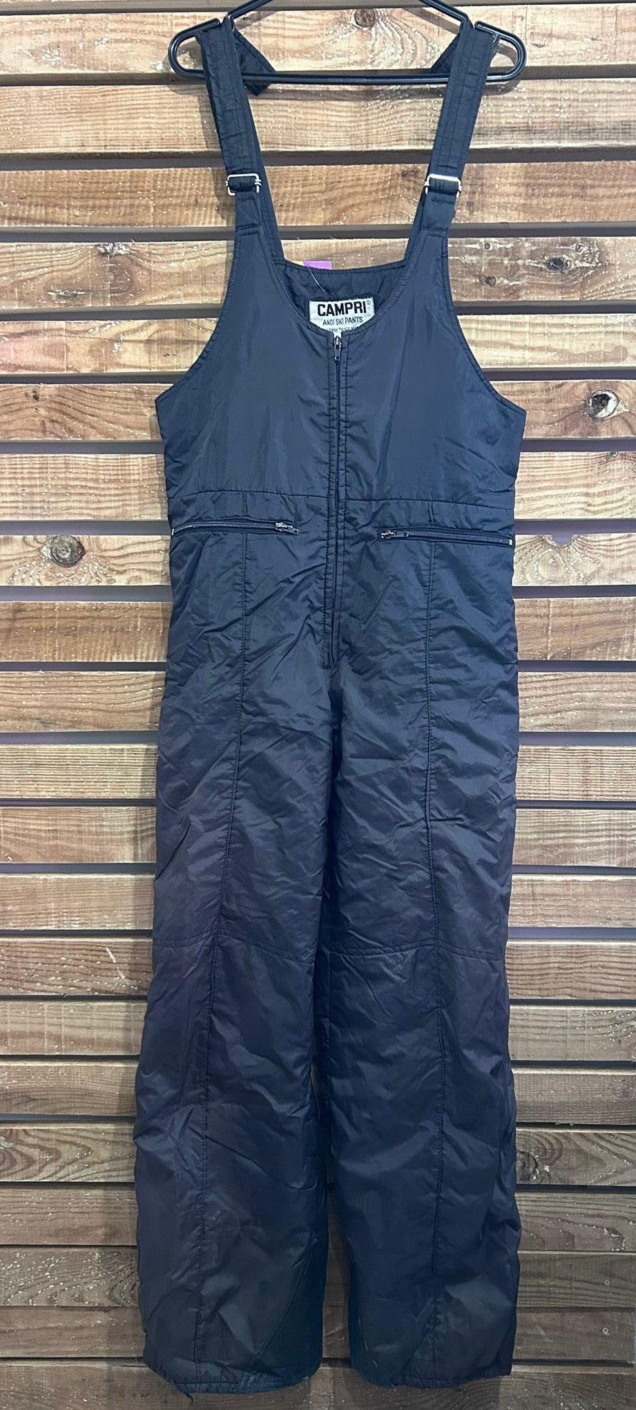 Vintage 90s Campri Andi bib ski pants. Sallopettes/ snow pants. Trousers. Size Large.