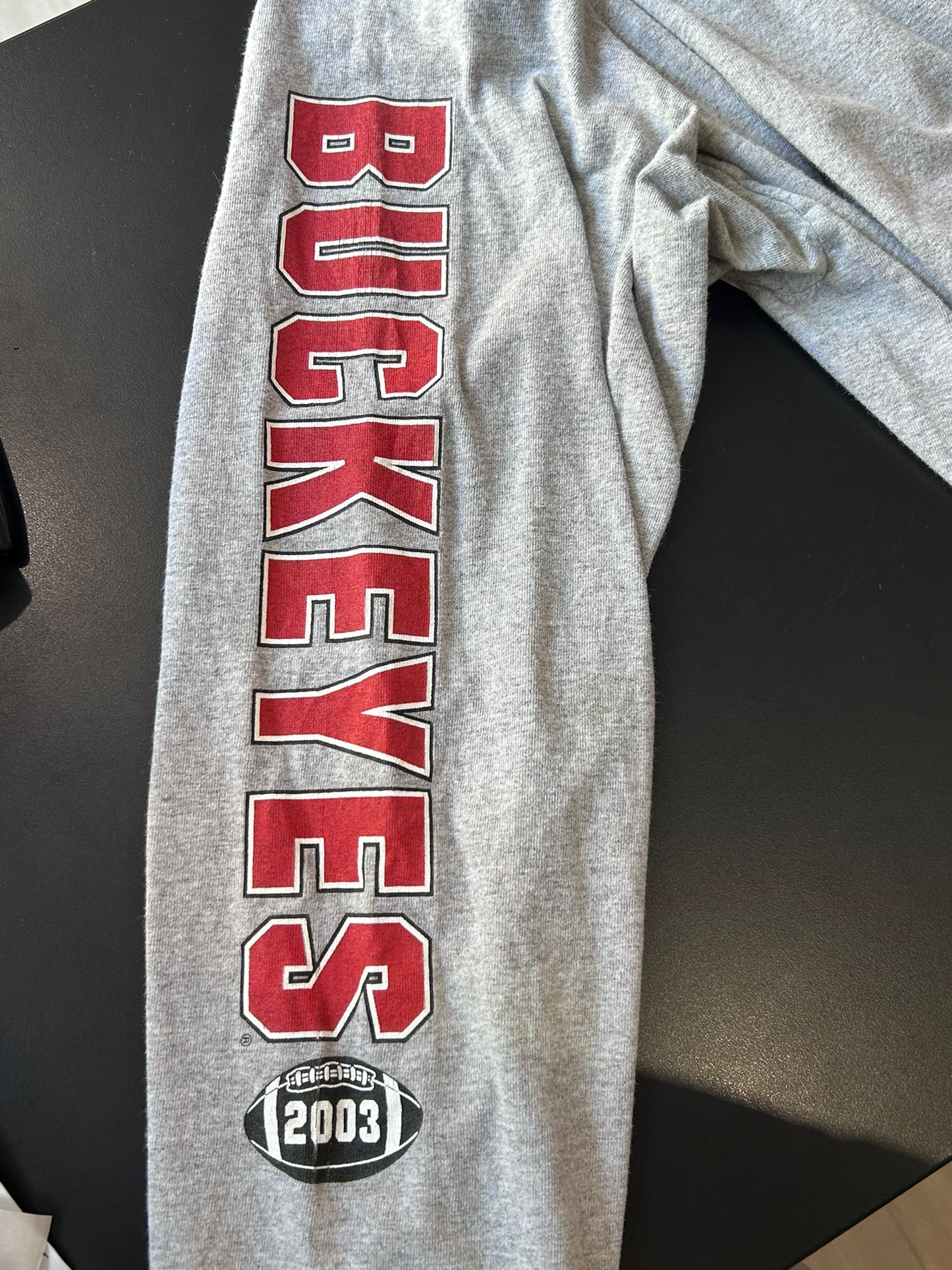 Vintage Y2K Jansport Ohio State Buckeyes long sleeve t-shirt. Size XL