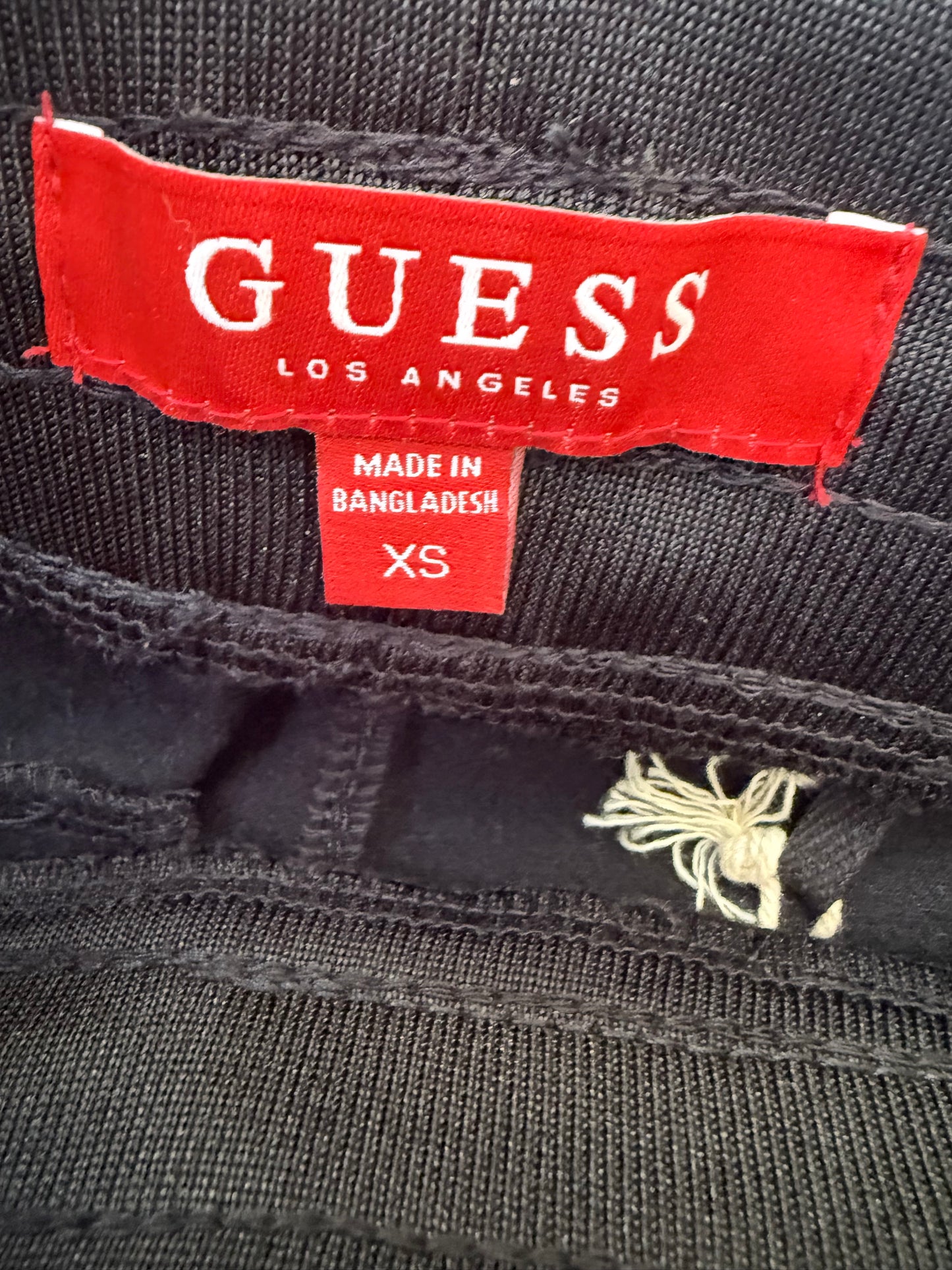 BNWT Guess Joggers/ Track pants. Black. XS. 30” waist.