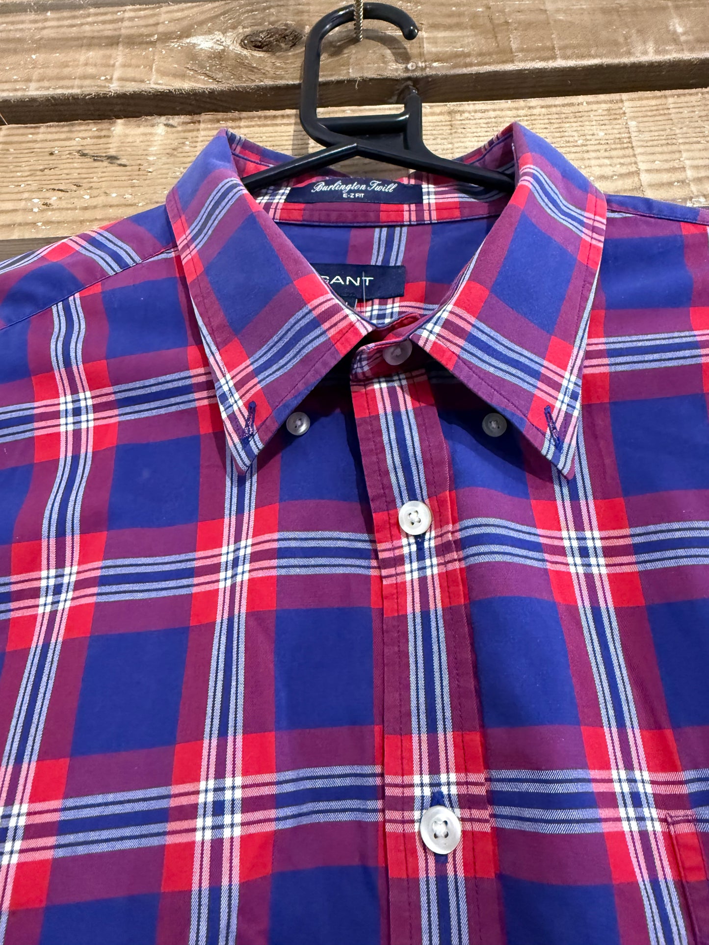 Gant checked tartan/ plaid button up shirt. Size XXL.