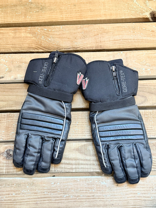 Vintage Y2K Hein Gericke Gore-tex motorbike/ motorcycle gloves. Size Large.