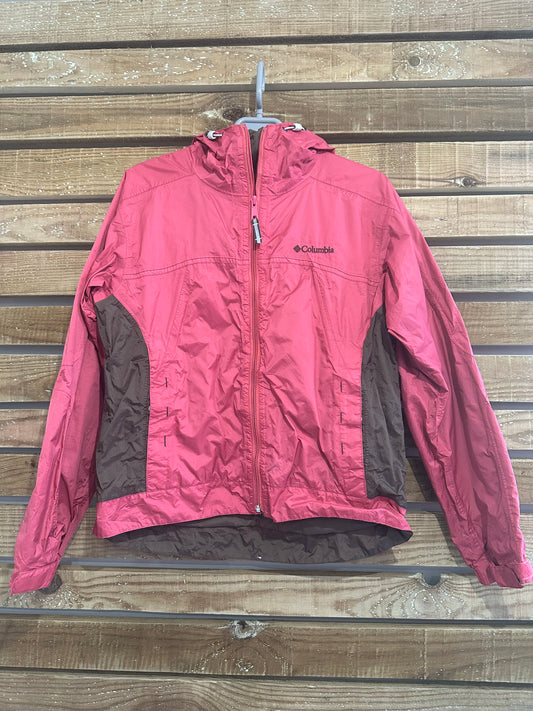 Vintage 90s Columbia Waterproof Outdoors Jacket/ Coat size Medium. Pink