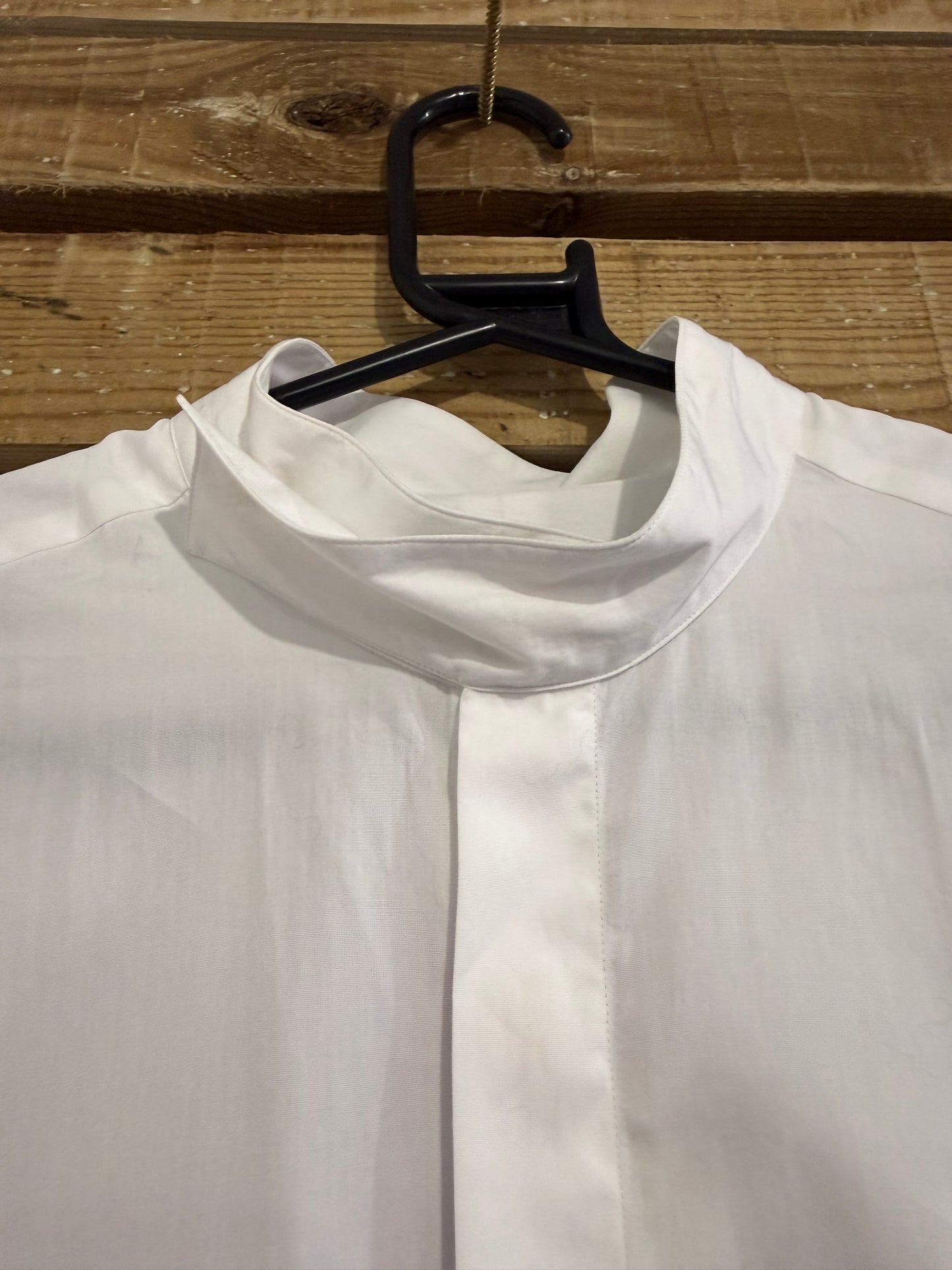Dunhill Cotton shirt, white. Free sizing.