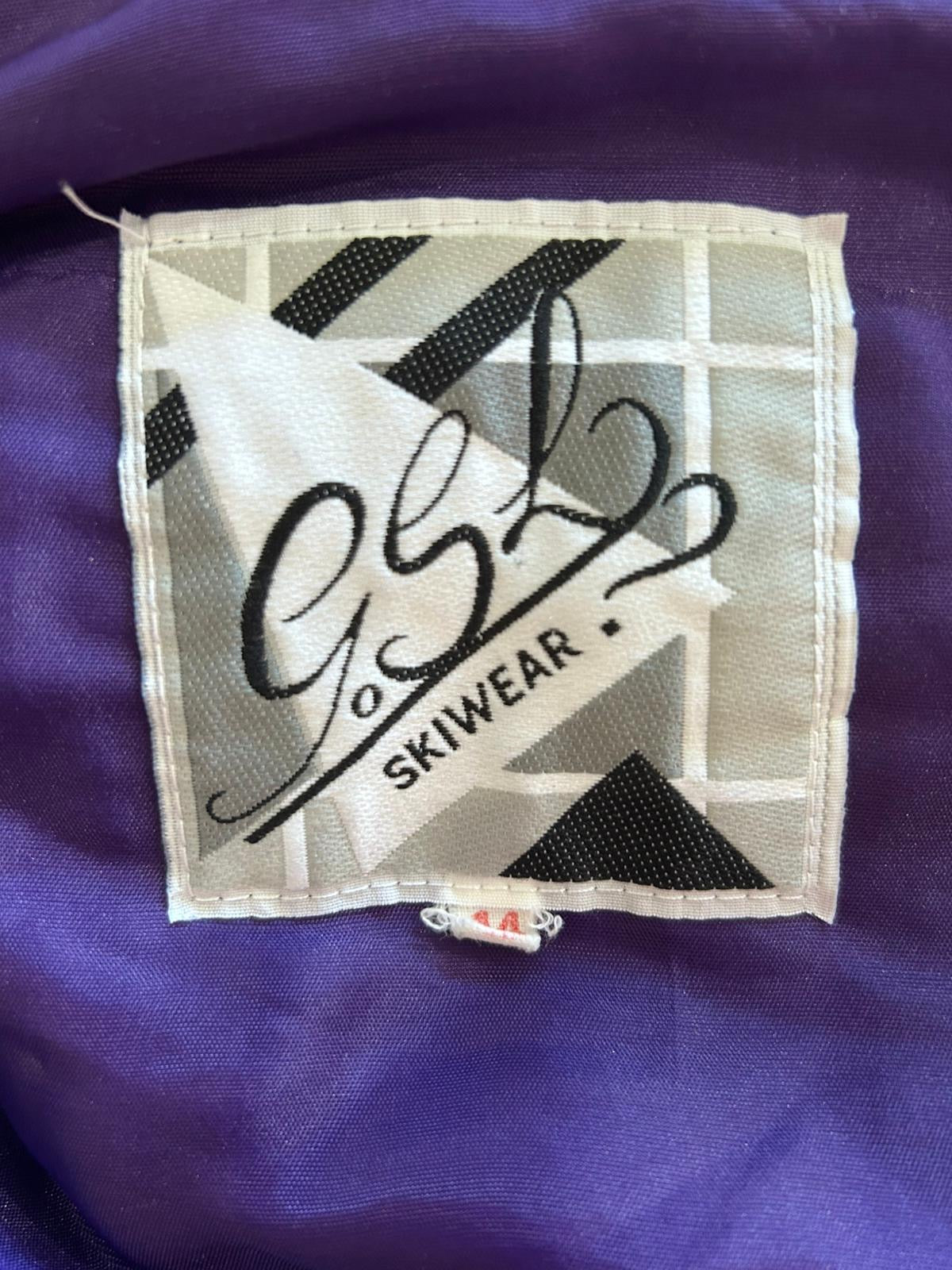 Vintage 90s GSL snow suit. Ski/ snowboard/ all in 1, jumpsuit. Size 14.