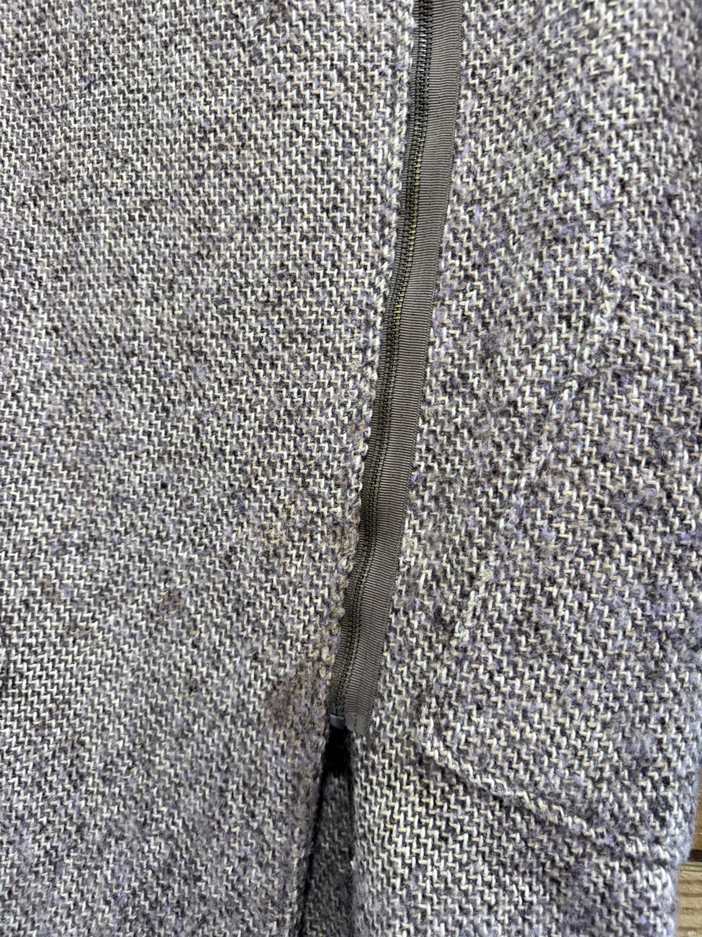 Zara grey tweed wool coat. Winter. XS.