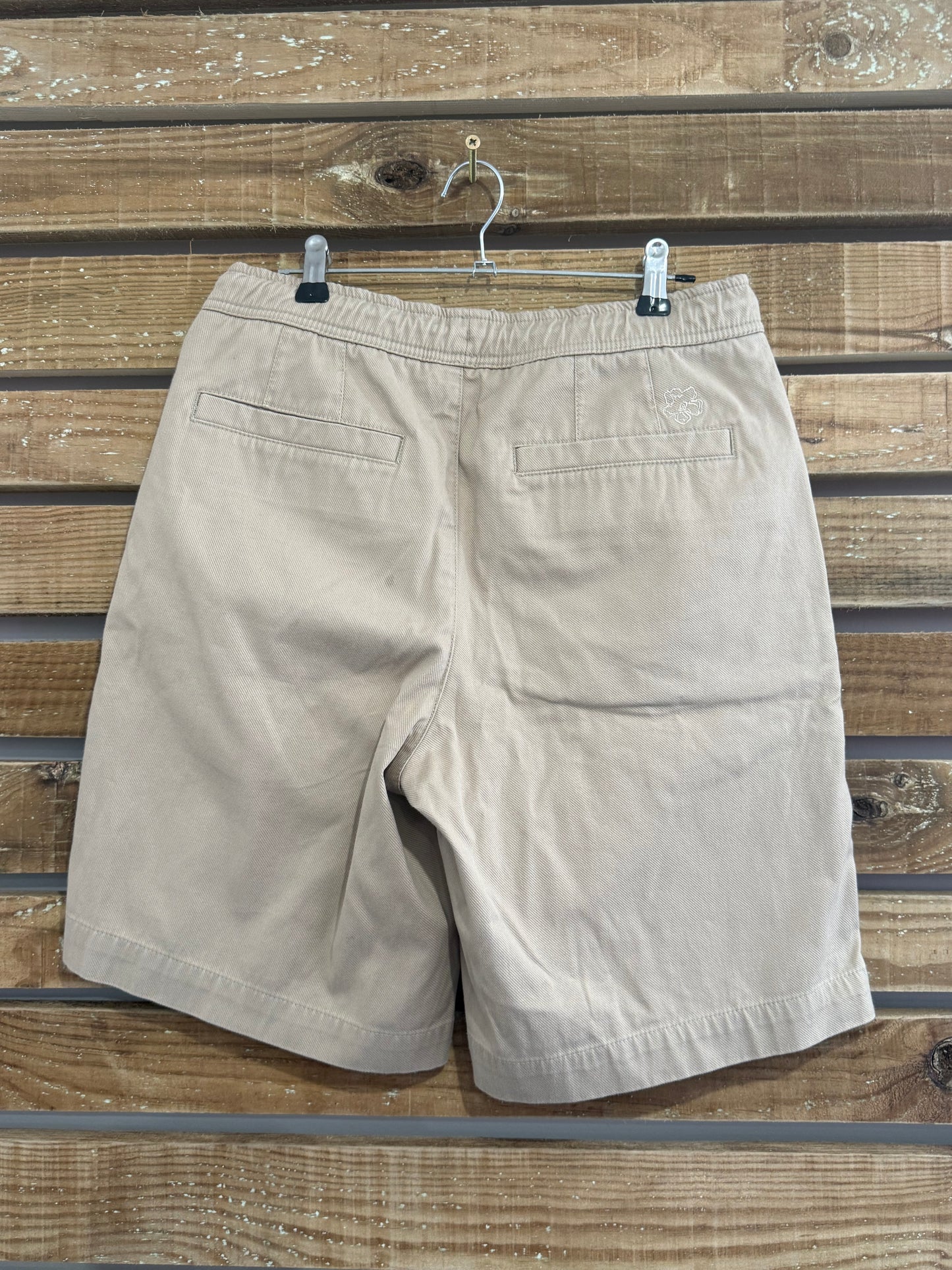 Ted Baker cotton shorts. 30” waist. Beige. Golf/summer/holiday.