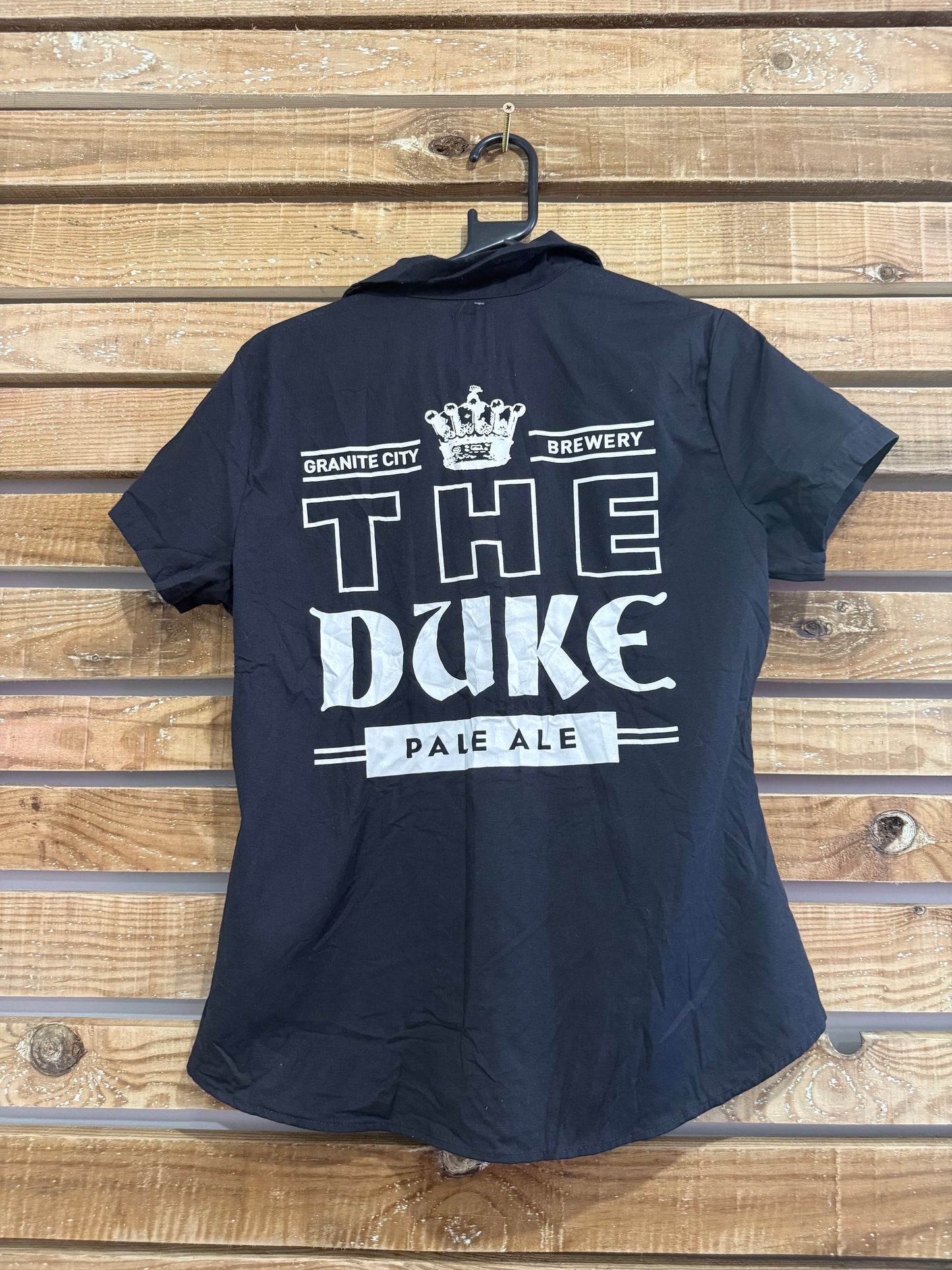 Vintage 90s Dickies x Granite city Brewery/ The duke pale ale Shirt Size Medium. Workwear