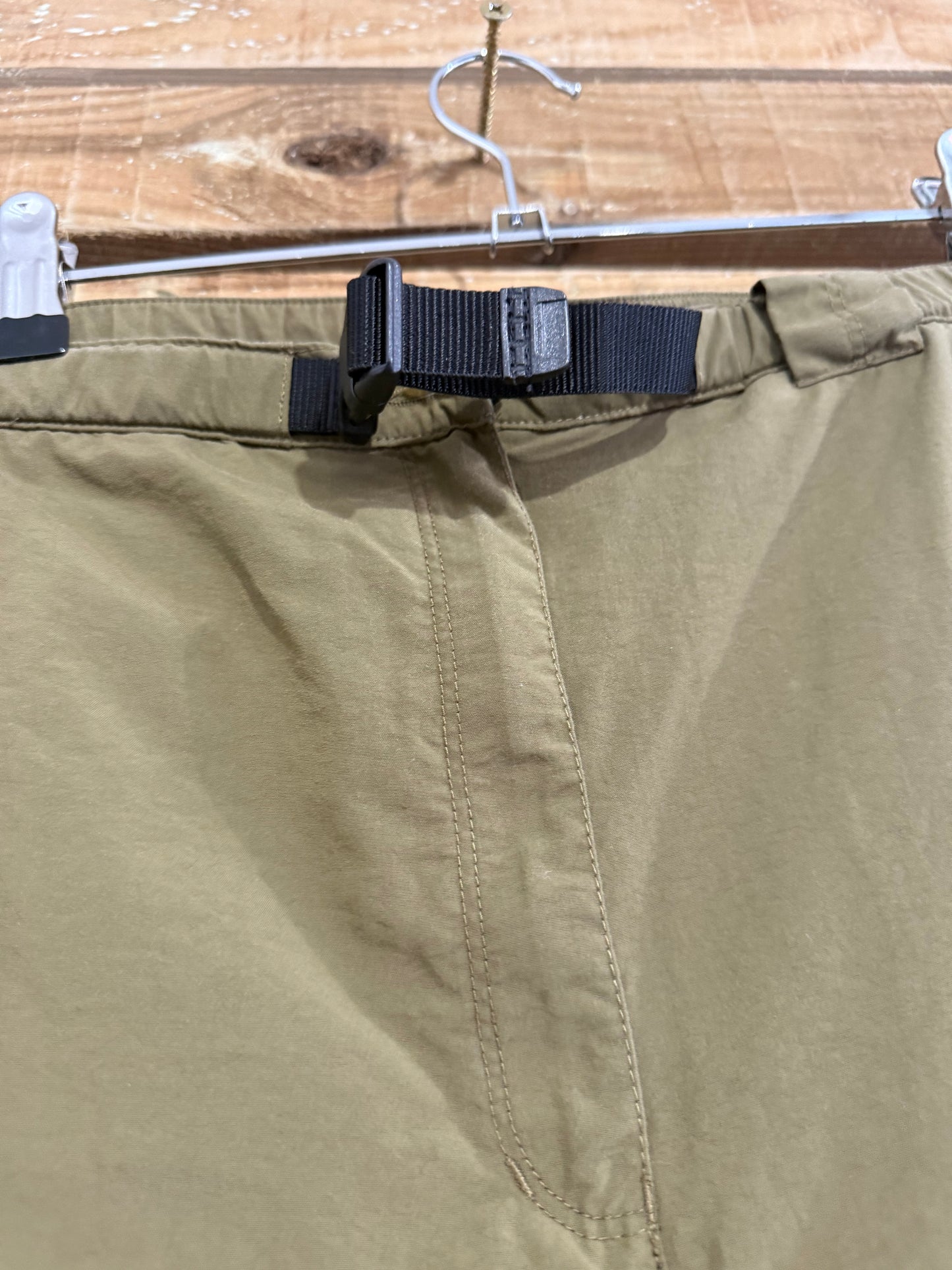 Rohan waterproof adjustable walking trousers. Hiking. Khaki. Medium. 34” waist.