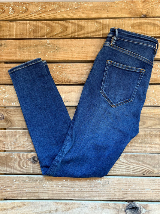 All saints high waisted skinny jeans. Blue Jeans. Waist 27” leg 27”