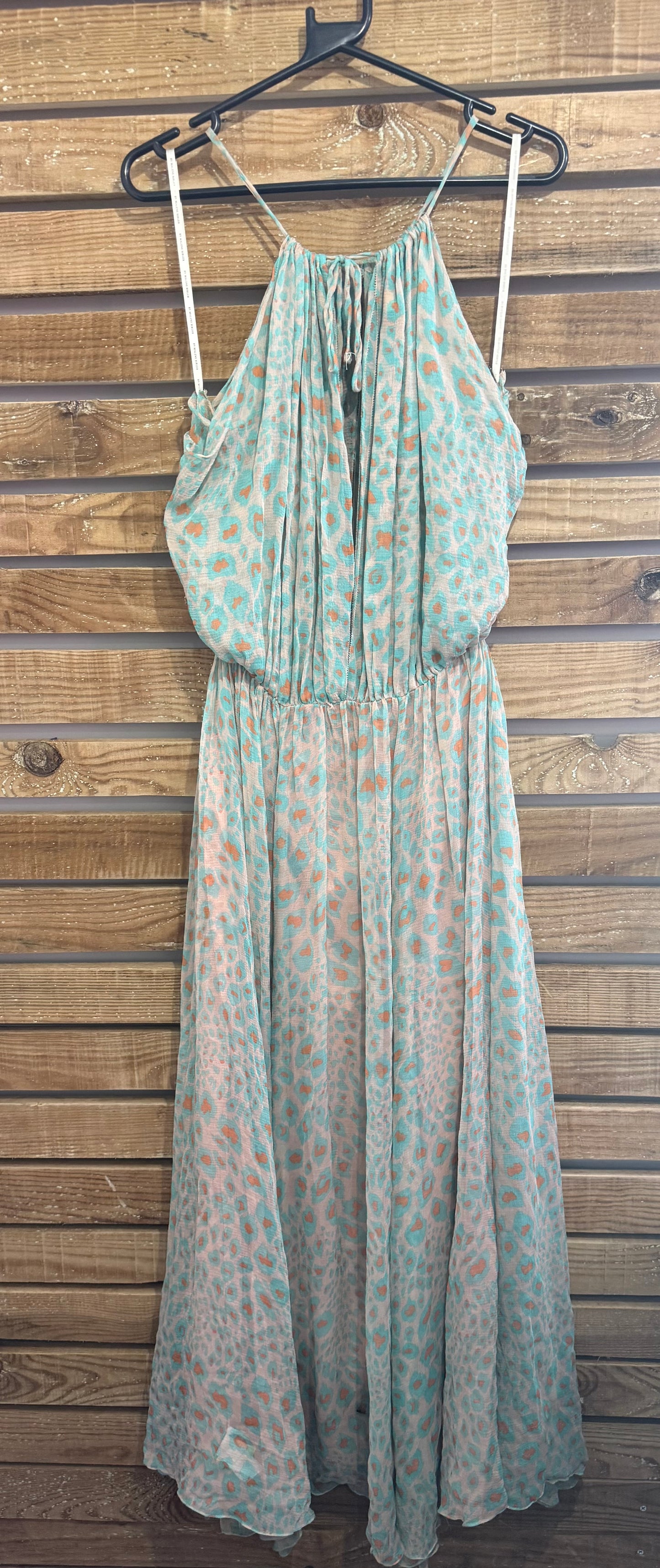 Marlene Birger 100% silk maxi dress. Summer/ festival/ evening/wedding. Size 8-10.