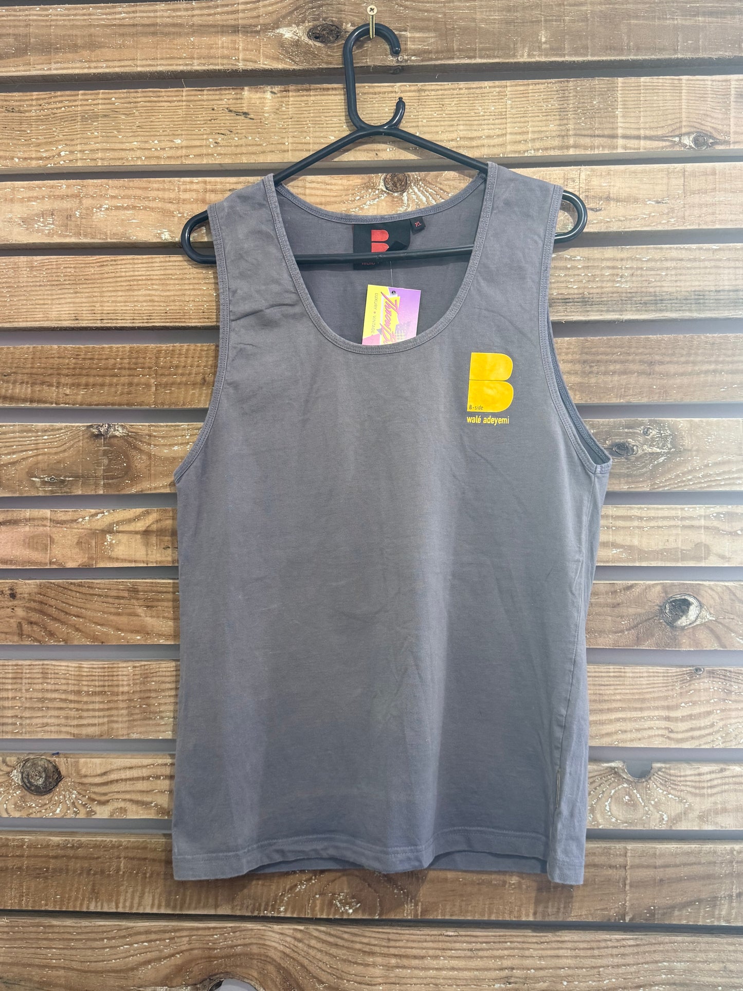 Vintage Y2K Walé Adeyemi graffiti motif Vest. Size Small.