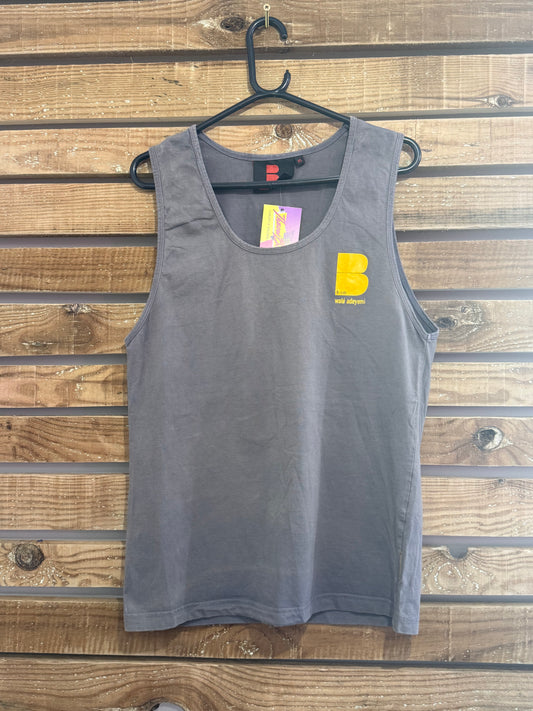 Vintage Y2K Walé Adeyemi graffiti motif Vest. Size Small.