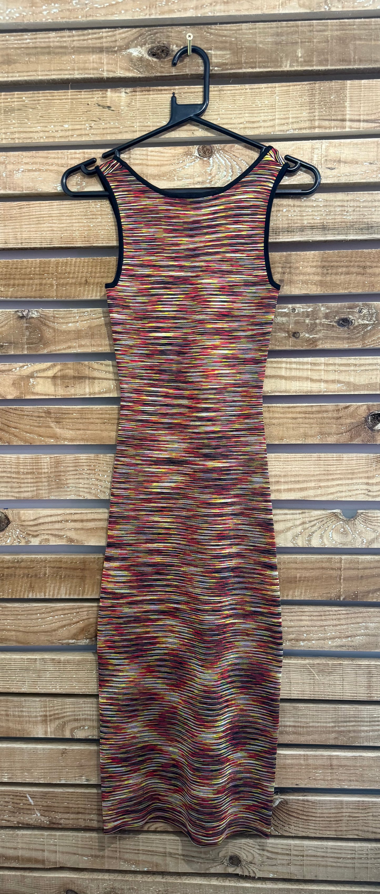 Sandro striped body con maxi dress. Summer/evening/wedding. Size 6-8