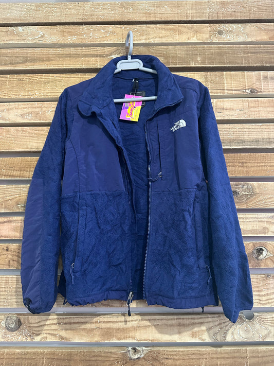 Vintage 90s The North Face fleece Outdoors Denali Jacket. Blue. Size Medium.