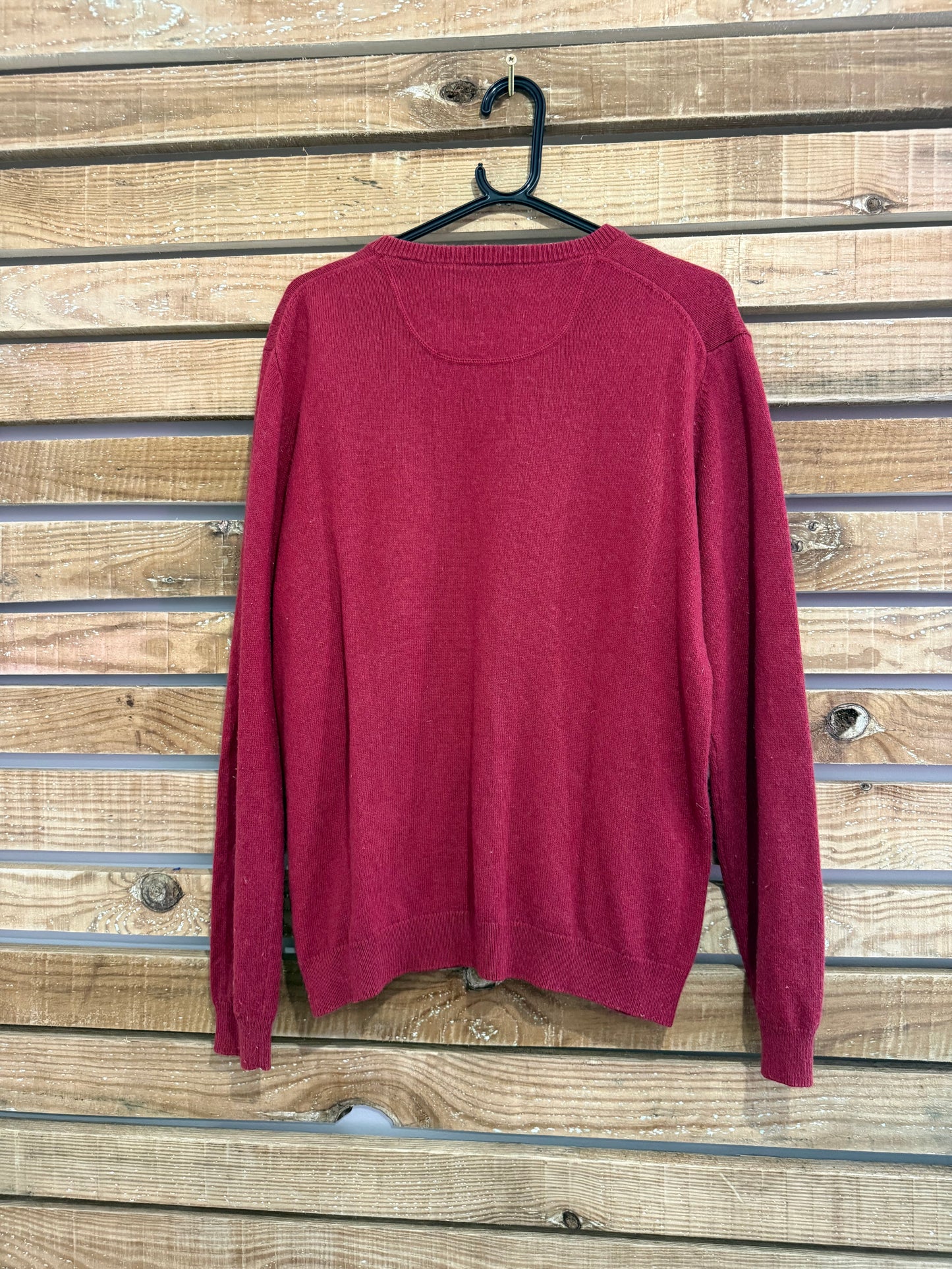 Gant wool knitted jumper/ sweater. Rust colour. Size Medium.