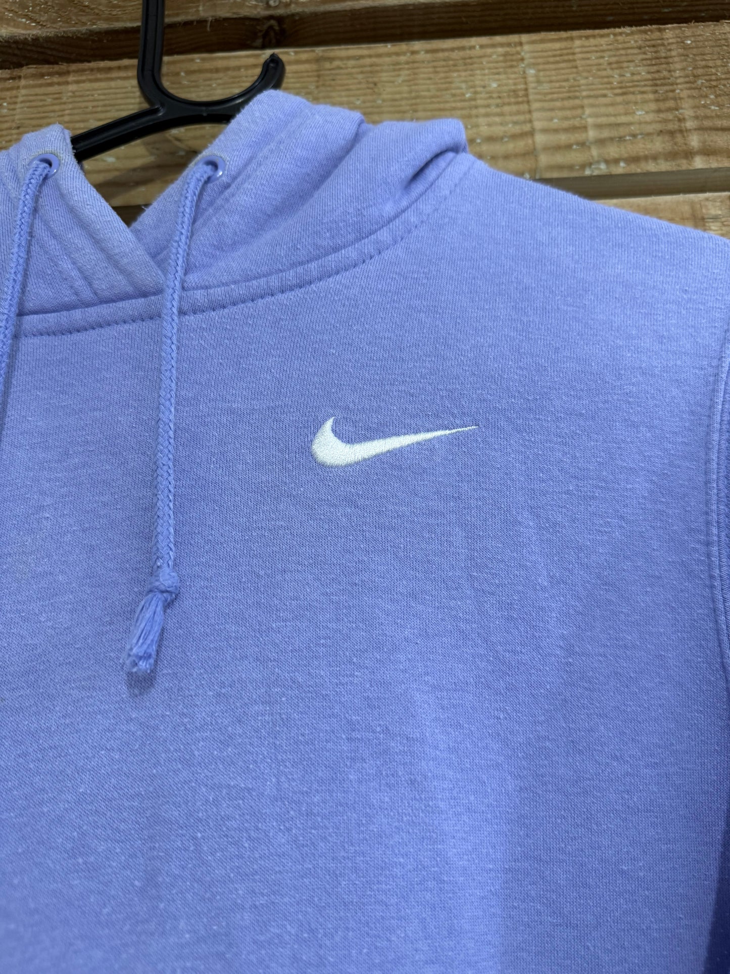Vintage Y2K Nike hoodie/ hooded sweater. Blue. Size XS.