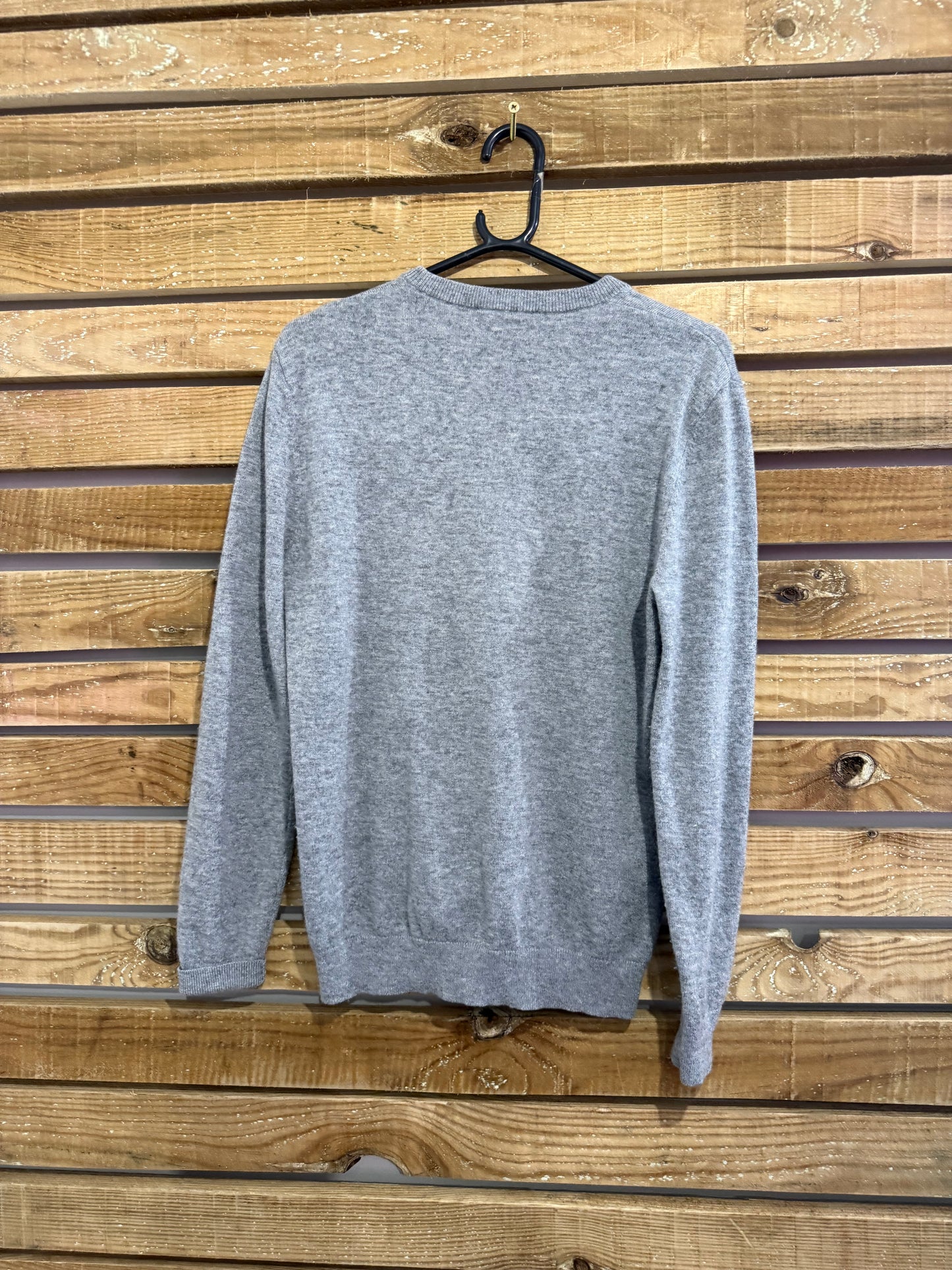 The Kooples skull motif wool & cashmere jumper/ sweater. Grey. Size Small.