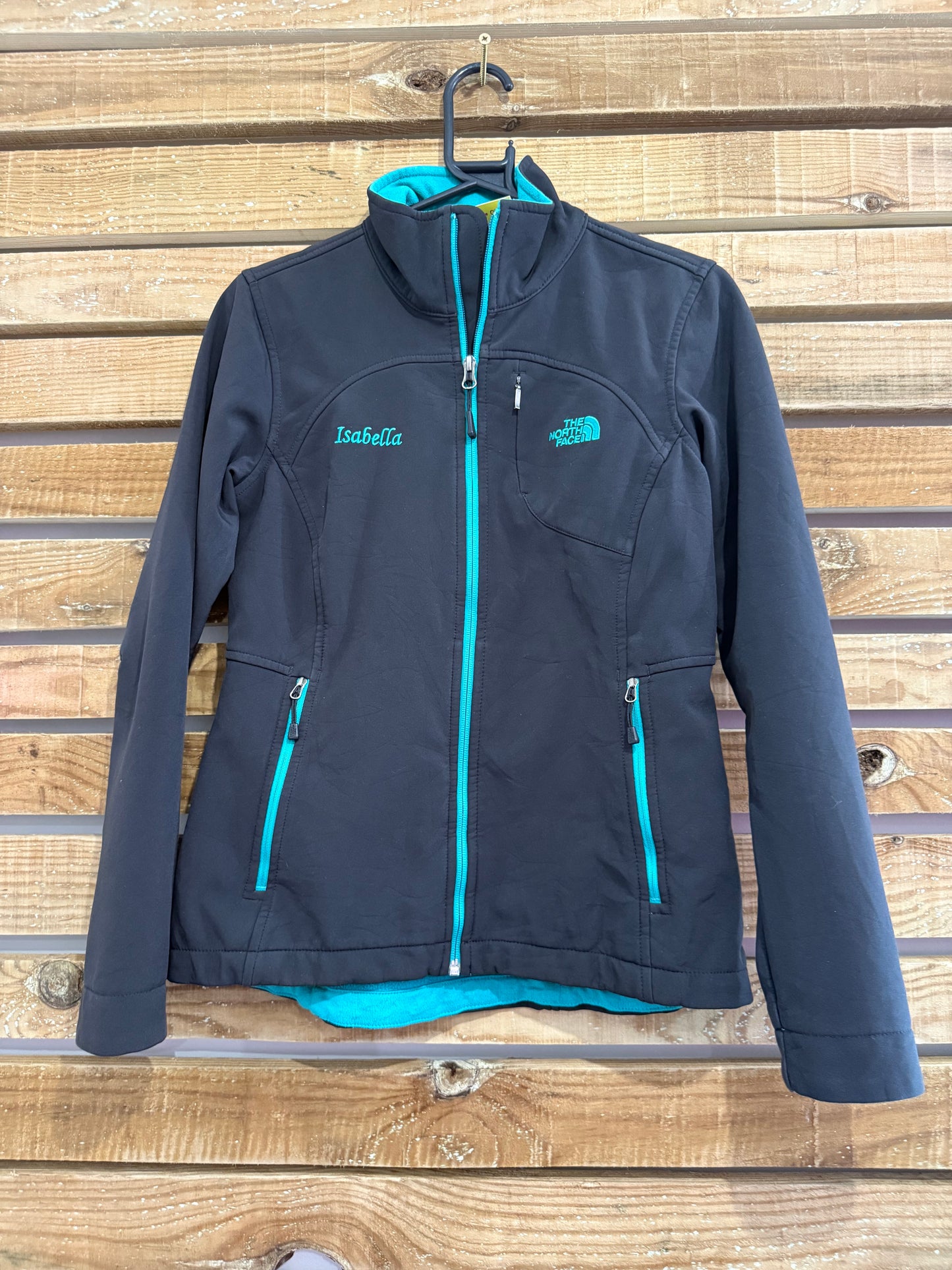 Vintage 90s The North Face Waterproof Outdoors Jacket. Black. Size Small.