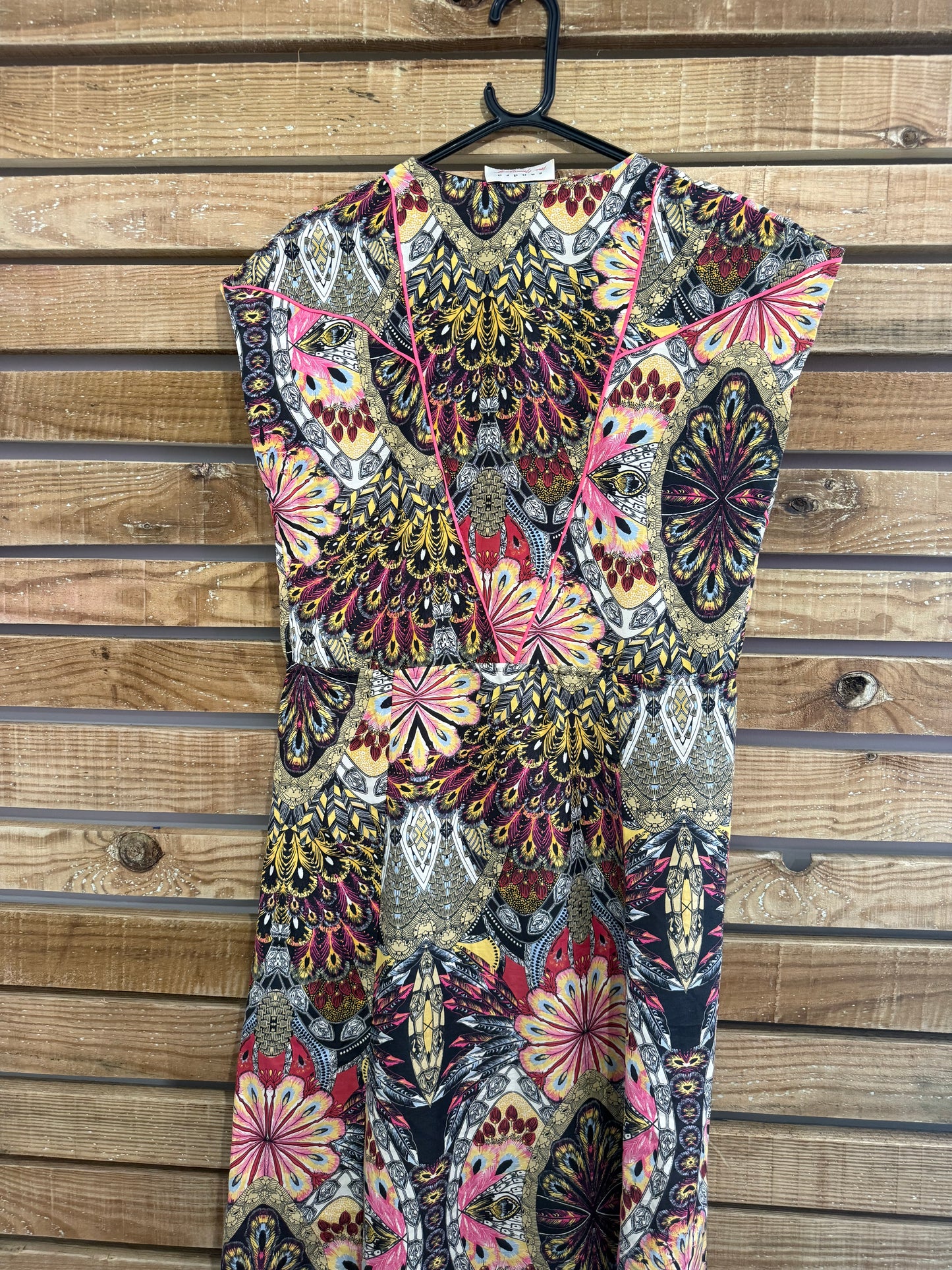 Sandro x Dree Hemingway floral maxi dress. Summer/evening/wedding. Size 8-12.