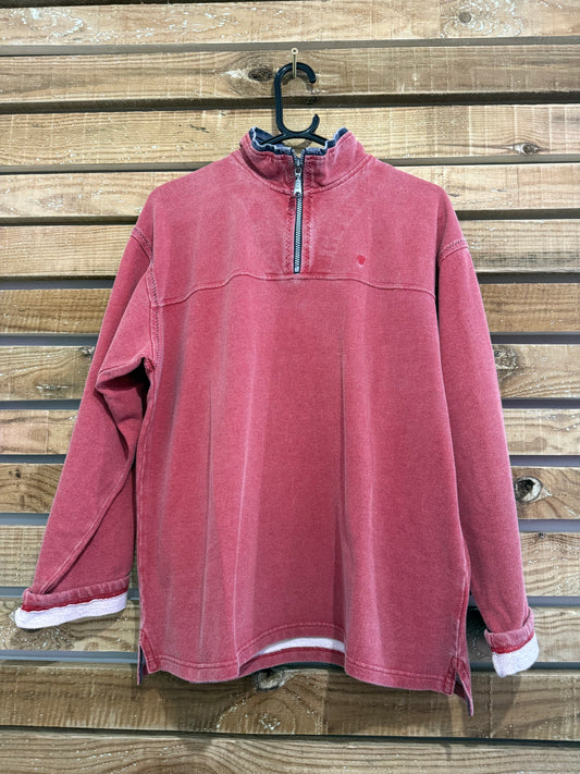 Vintage Y2K Fat Face 1/4 zip jumper/ sweater. Size Small.